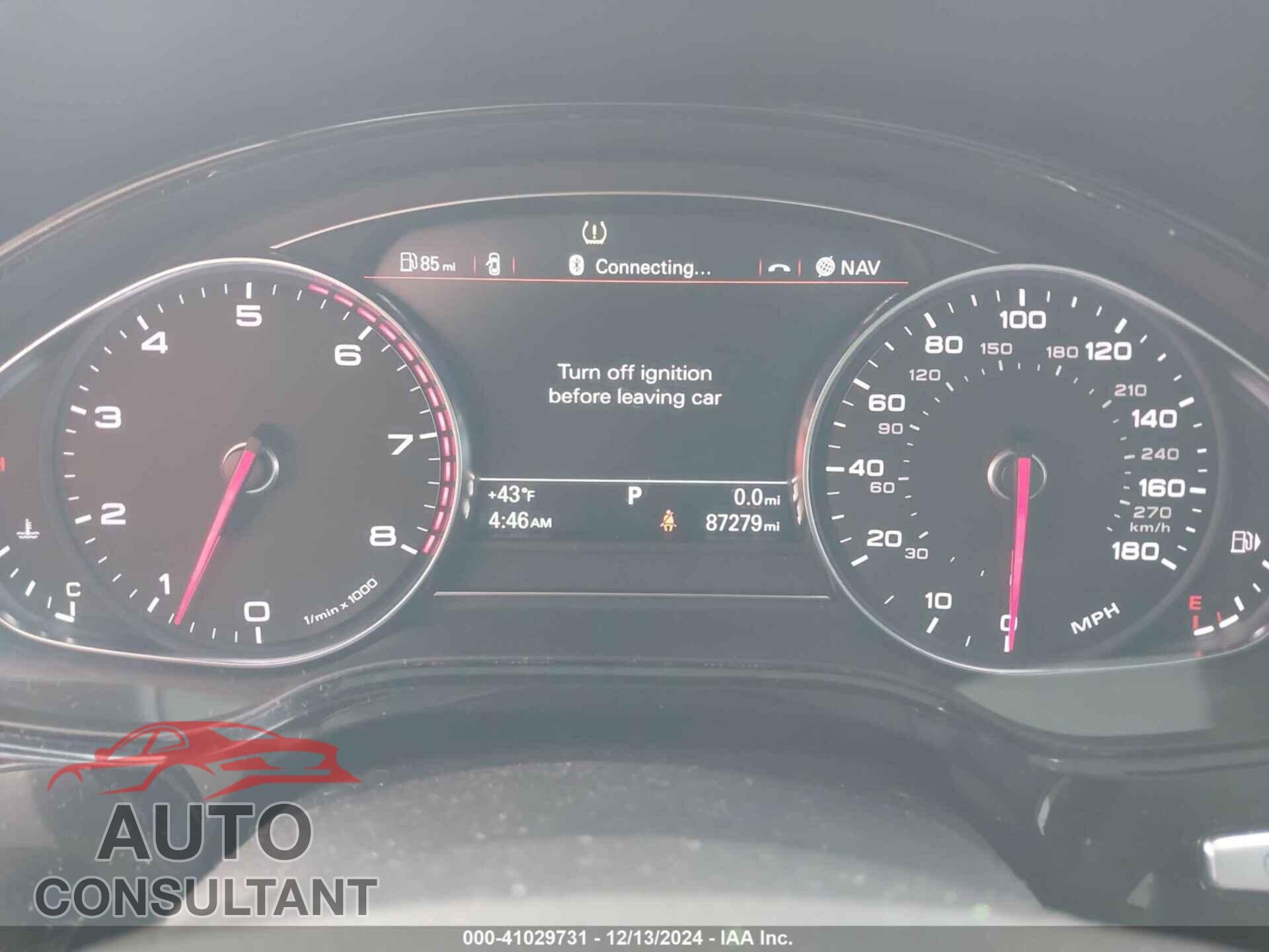 AUDI A8 L 2013 - WAUR2AFD1DN010950