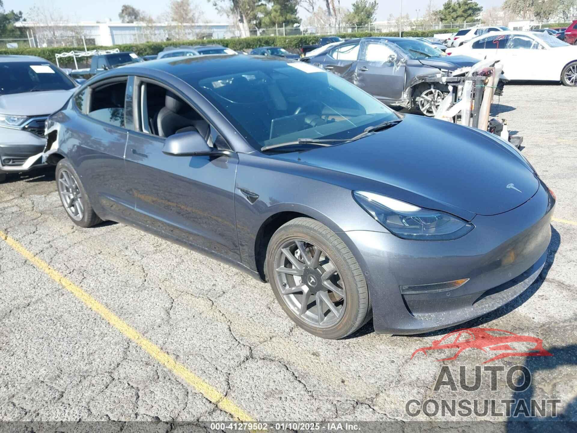 TESLA MODEL 3 2022 - 5YJ3E1EB8NF256829