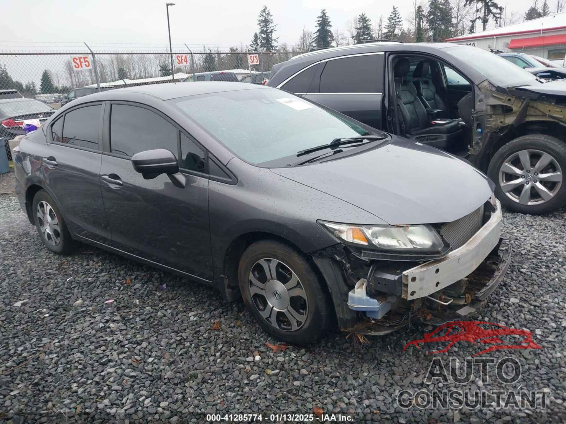 HONDA CIVIC HYBRID 2015 - 19XFB4F27FE000520