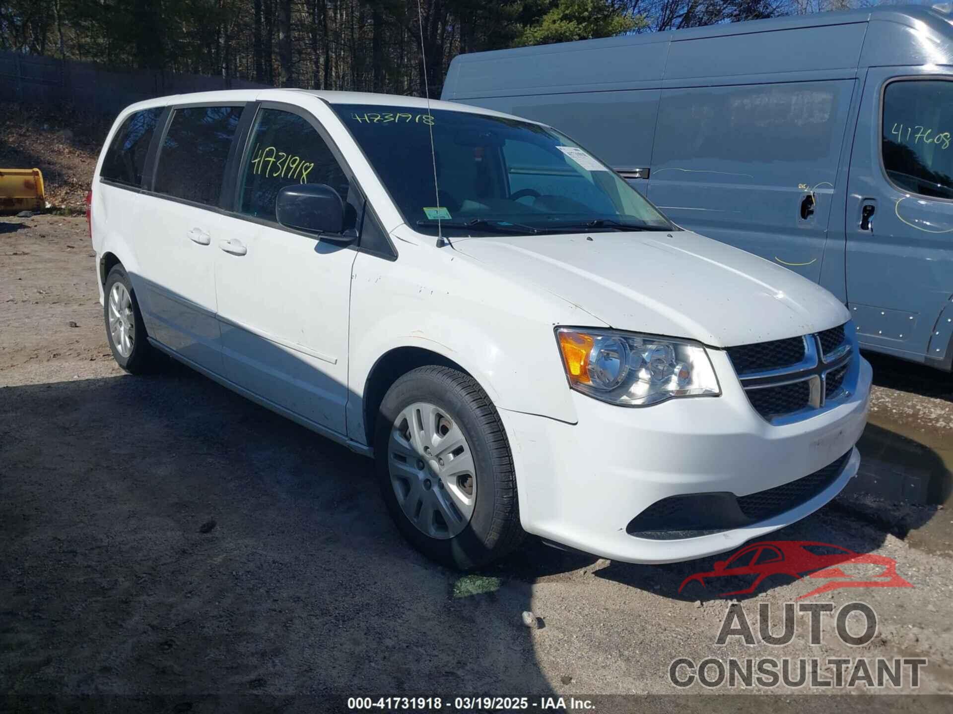 DODGE GRAND CARAVAN 2017 - 2C4RDGBG6HR776570