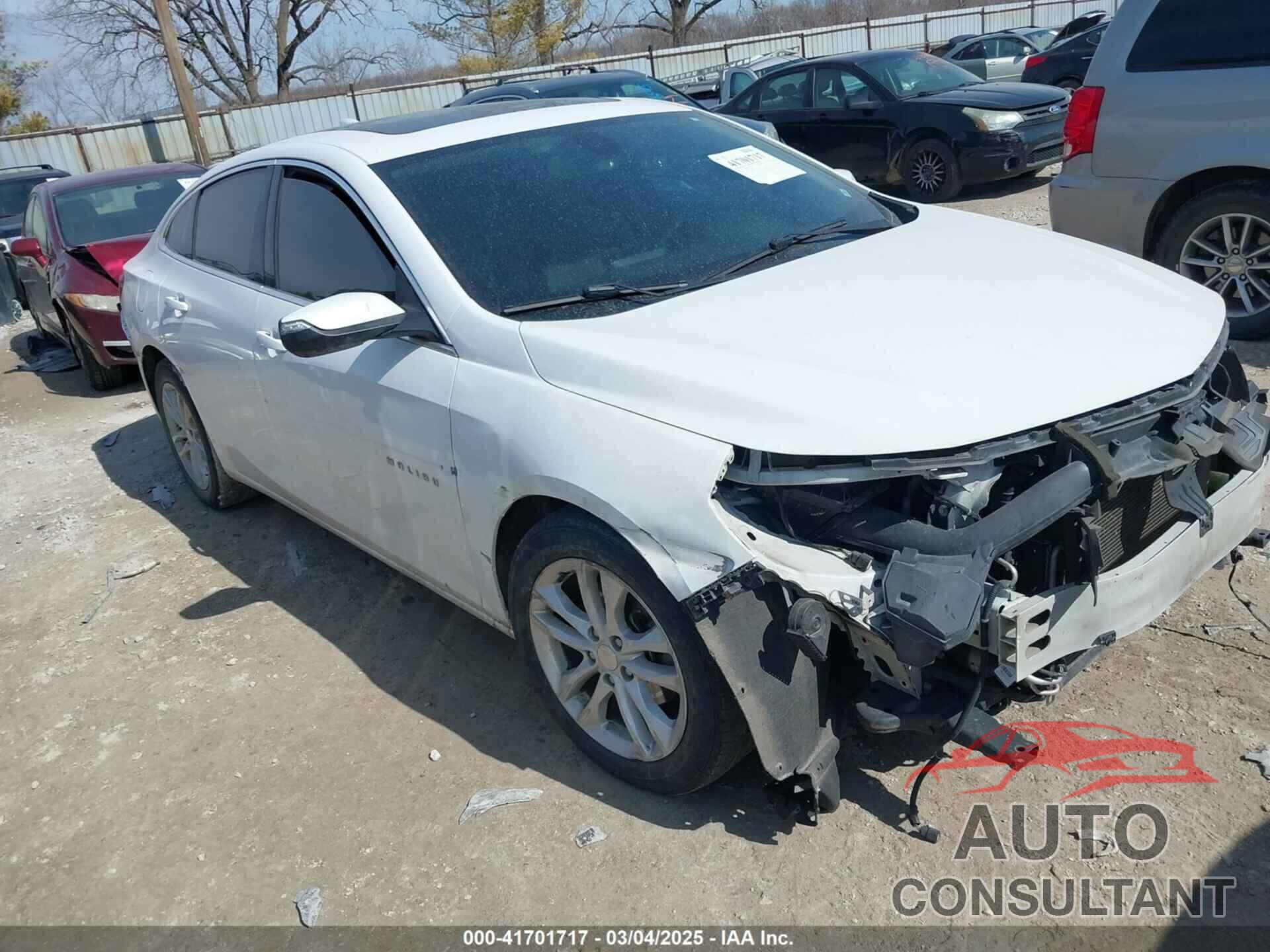 CHEVROLET MALIBU 2018 - 1G1ZD5ST6JF238524