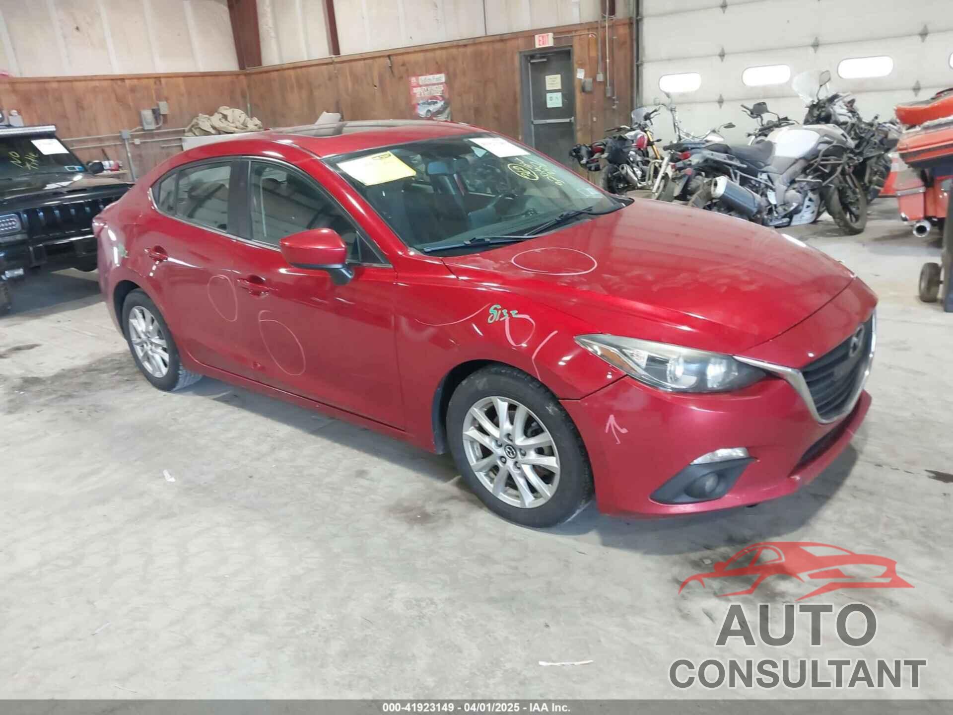 MAZDA MAZDA3 2016 - JM1BM1W7XG1279548