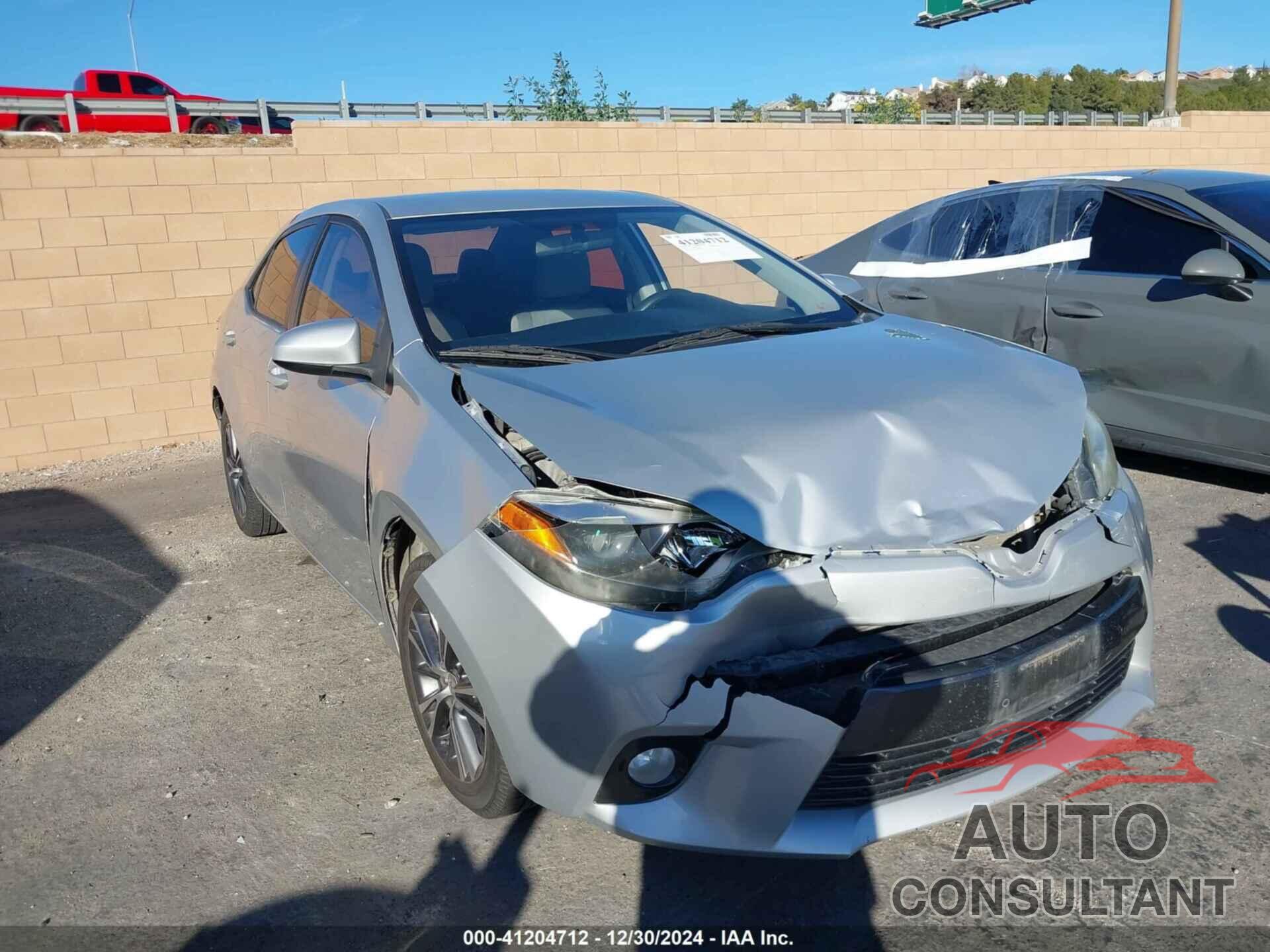 TOYOTA COROLLA 2016 - 5YFBURHE7GP446972