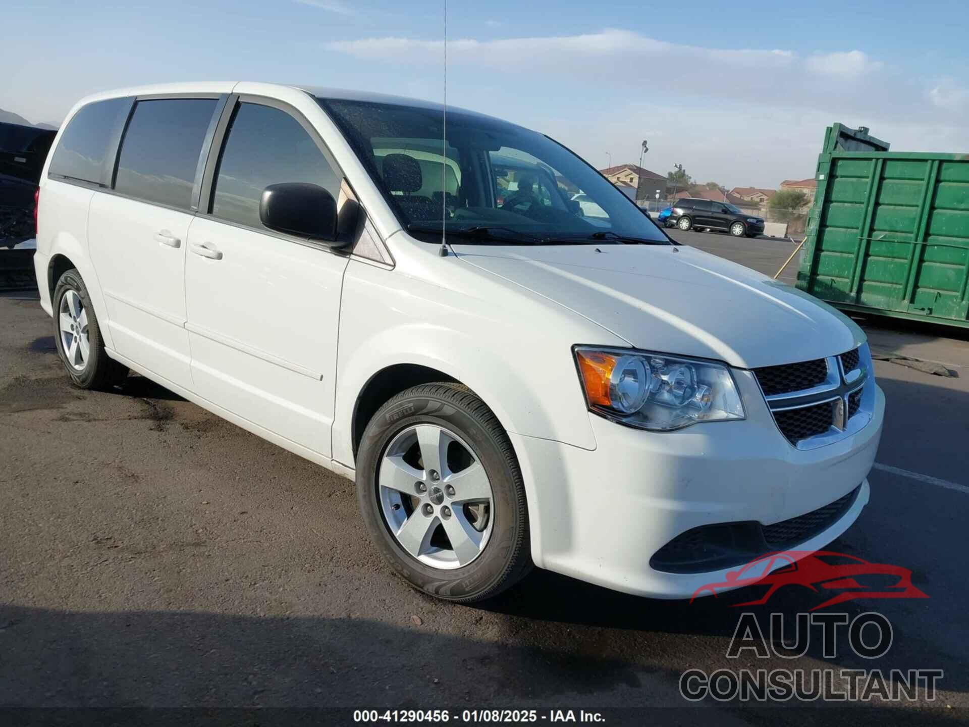 DODGE GRAND CARAVAN 2013 - 2C4RDGBG8DR585243