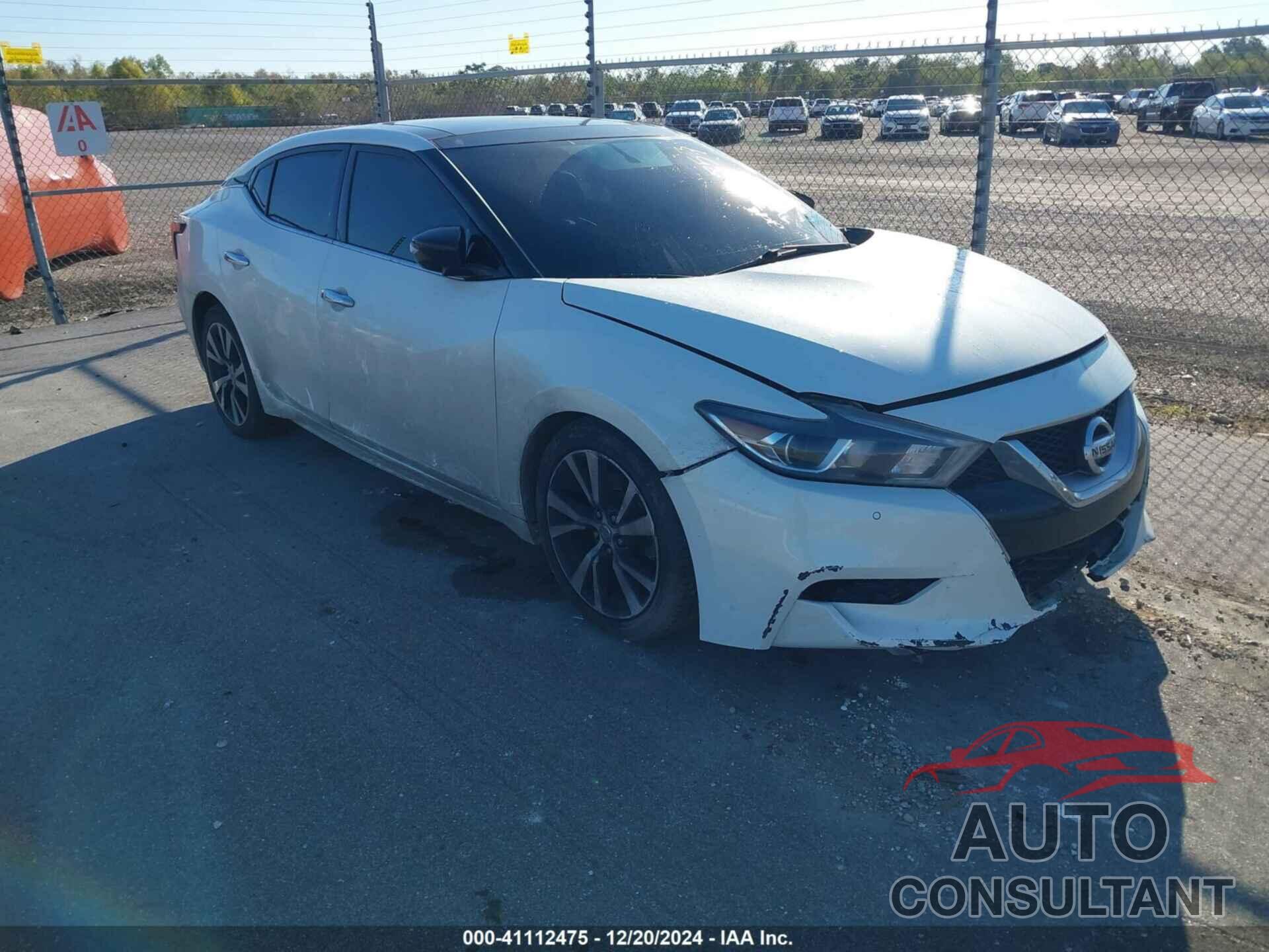 NISSAN MAXIMA 2016 - 1N4AA6AP6GC411353