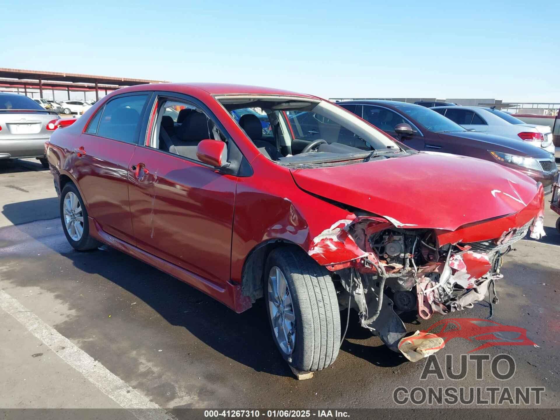 TOYOTA COROLLA 2010 - 2T1BU4EE9AC500688
