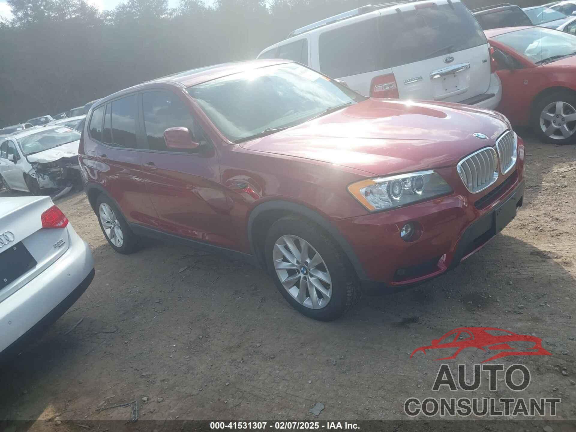 BMW X3 2013 - 5UXWX9C53D0D04108