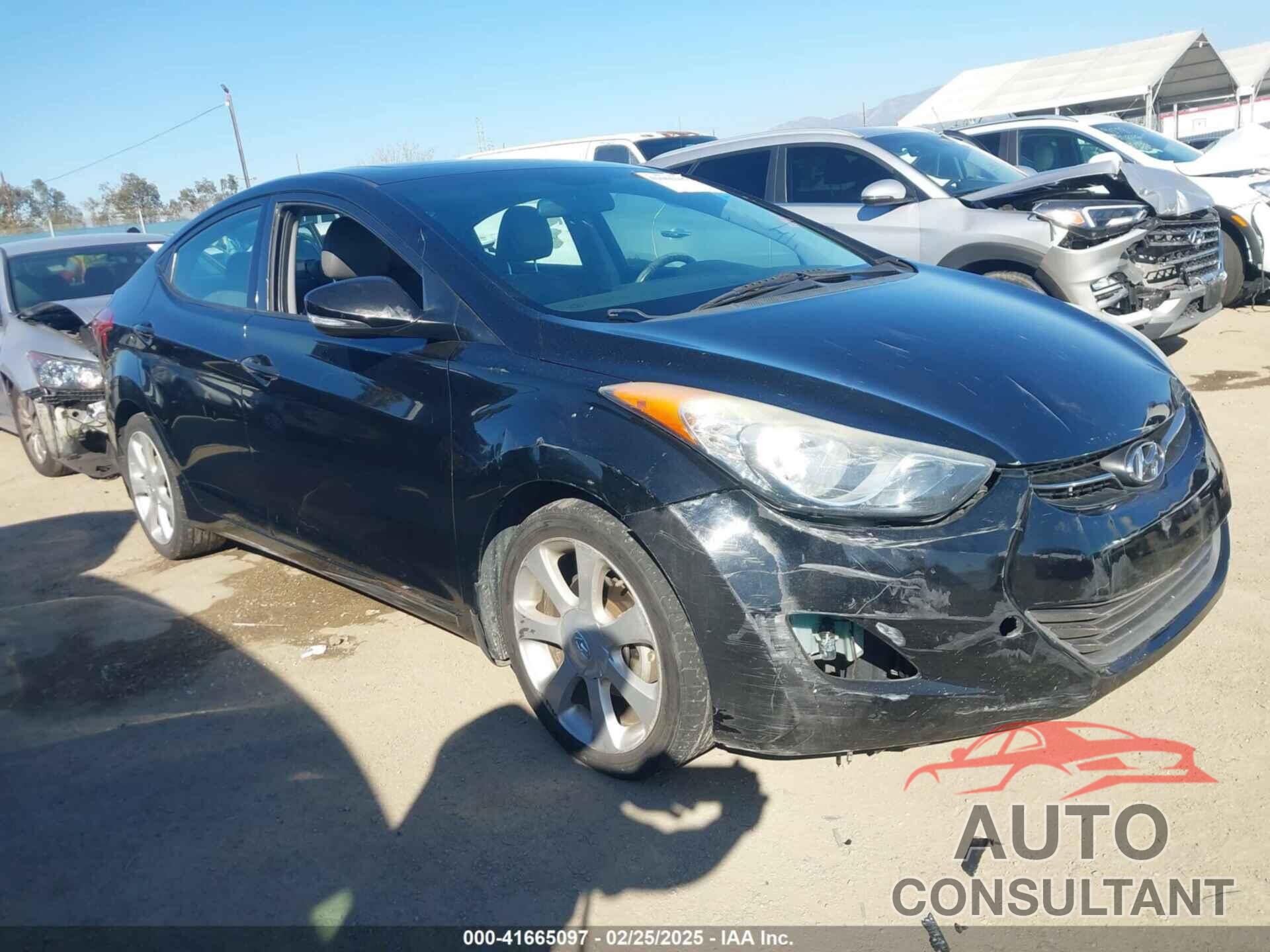 HYUNDAI ELANTRA 2013 - 5NPDH4AE3DH346984
