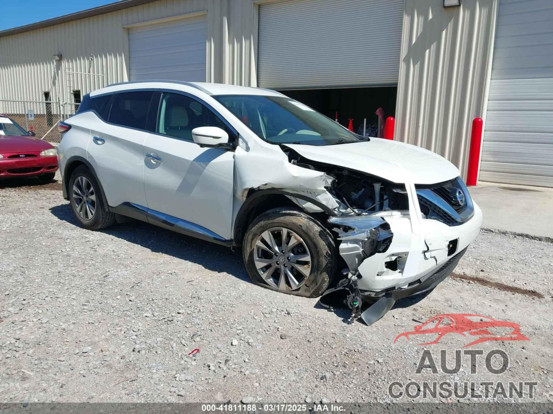 NISSAN MURANO 2016 - 5N1AZ2MGXGN155533