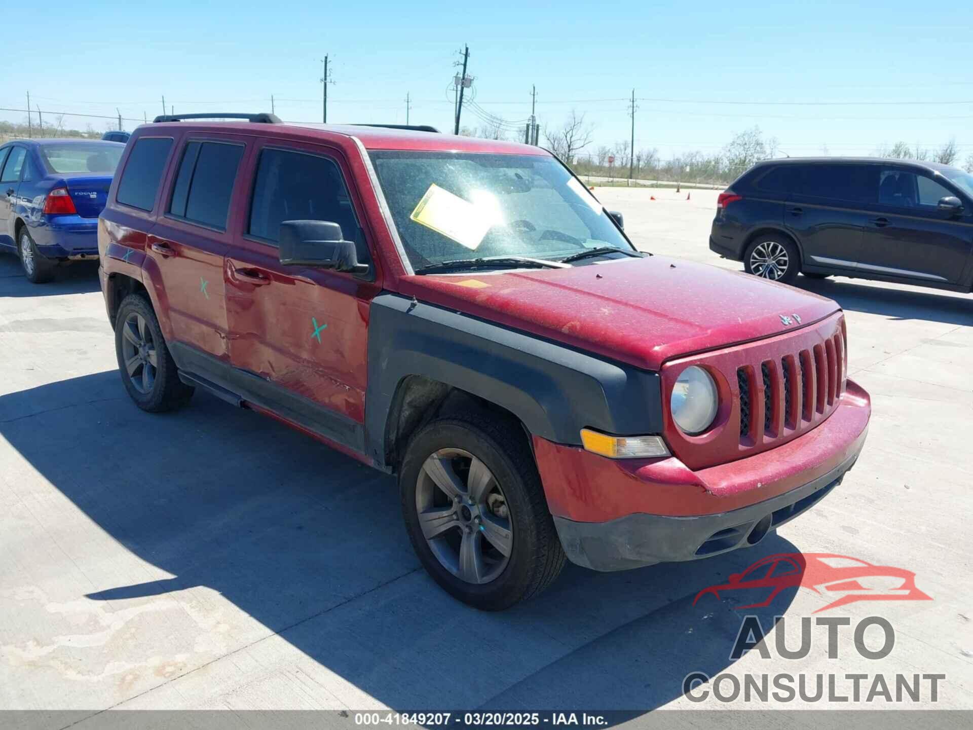 JEEP PATRIOT 2015 - 1C4NJPFA8FD419971