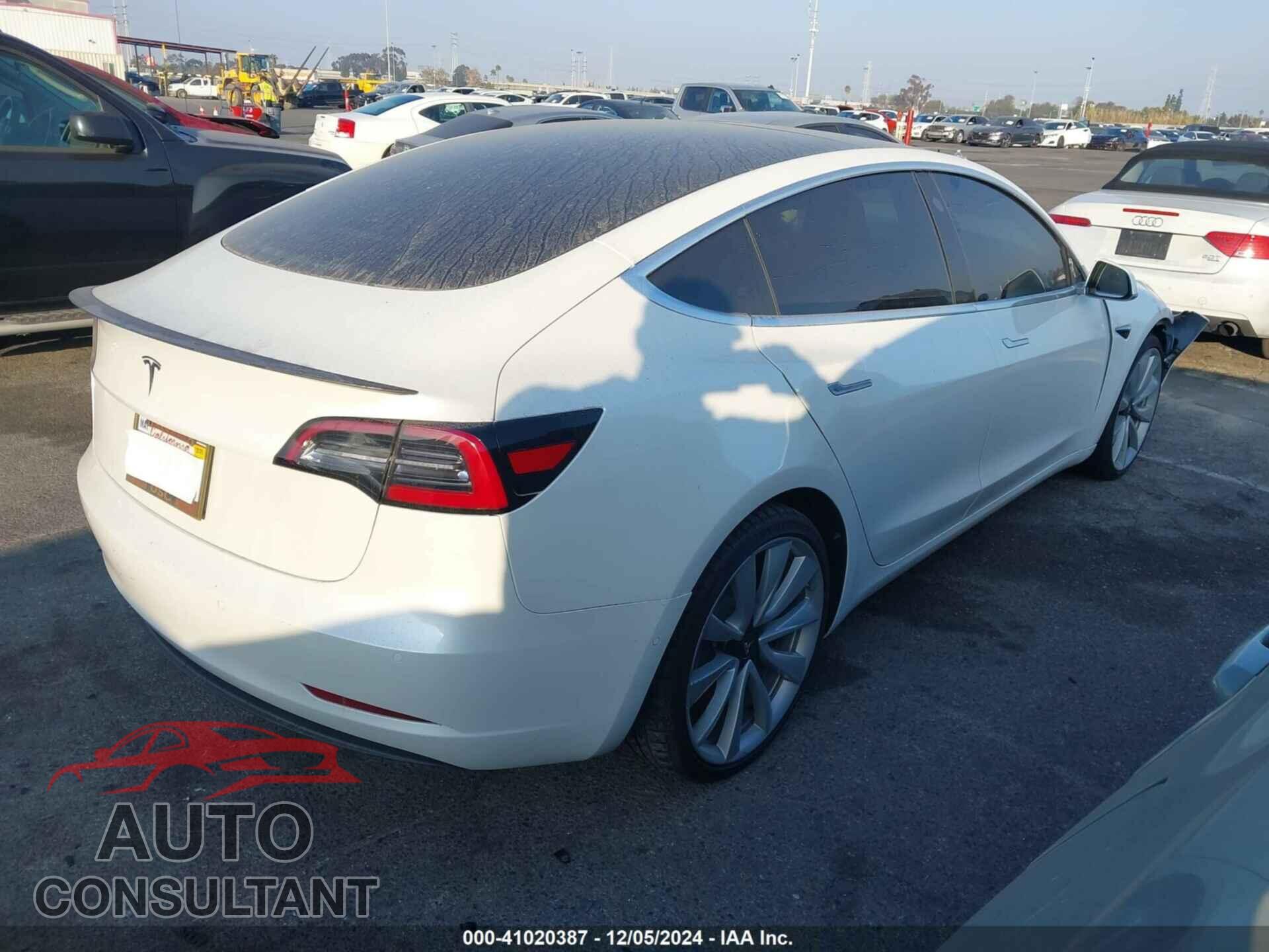 TESLA MODEL 3 2020 - 5YJ3E1EB4LF622878