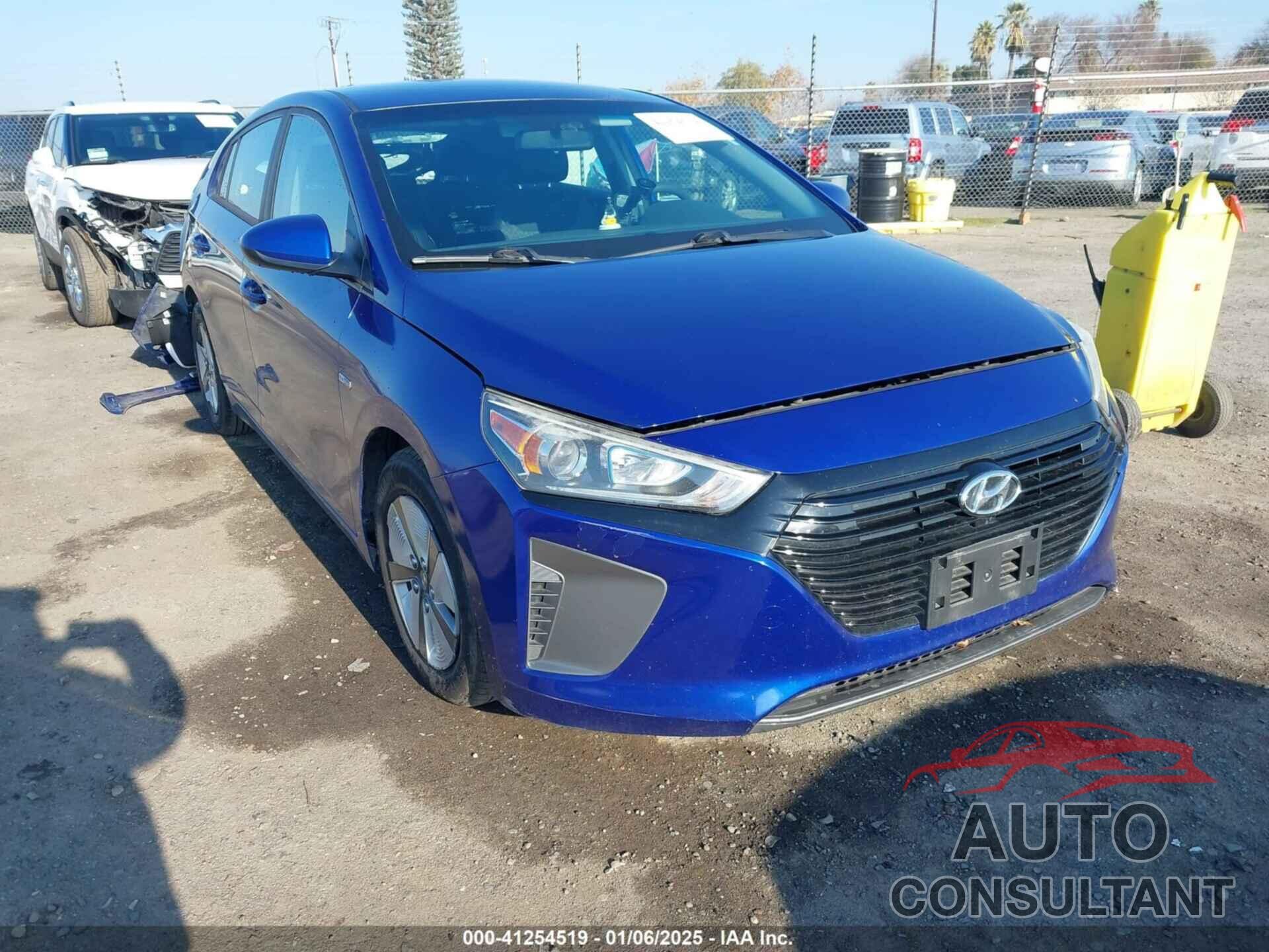HYUNDAI IONIQ HYBRID 2019 - KMHC65LC9KU179421