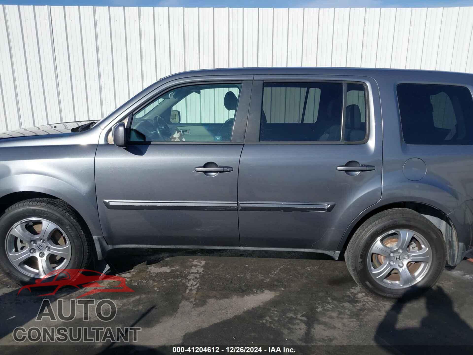 HONDA PILOT 2012 - 5FNYF3H44CB016685