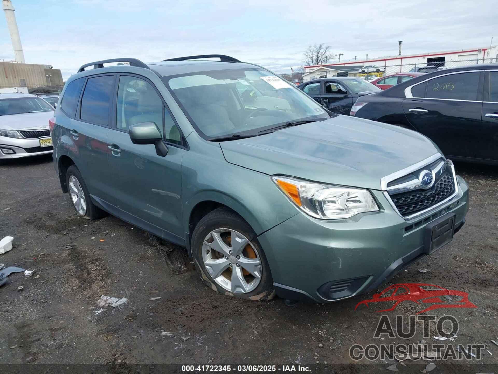 SUBARU FORESTER 2016 - JF2SJADC1GH420072