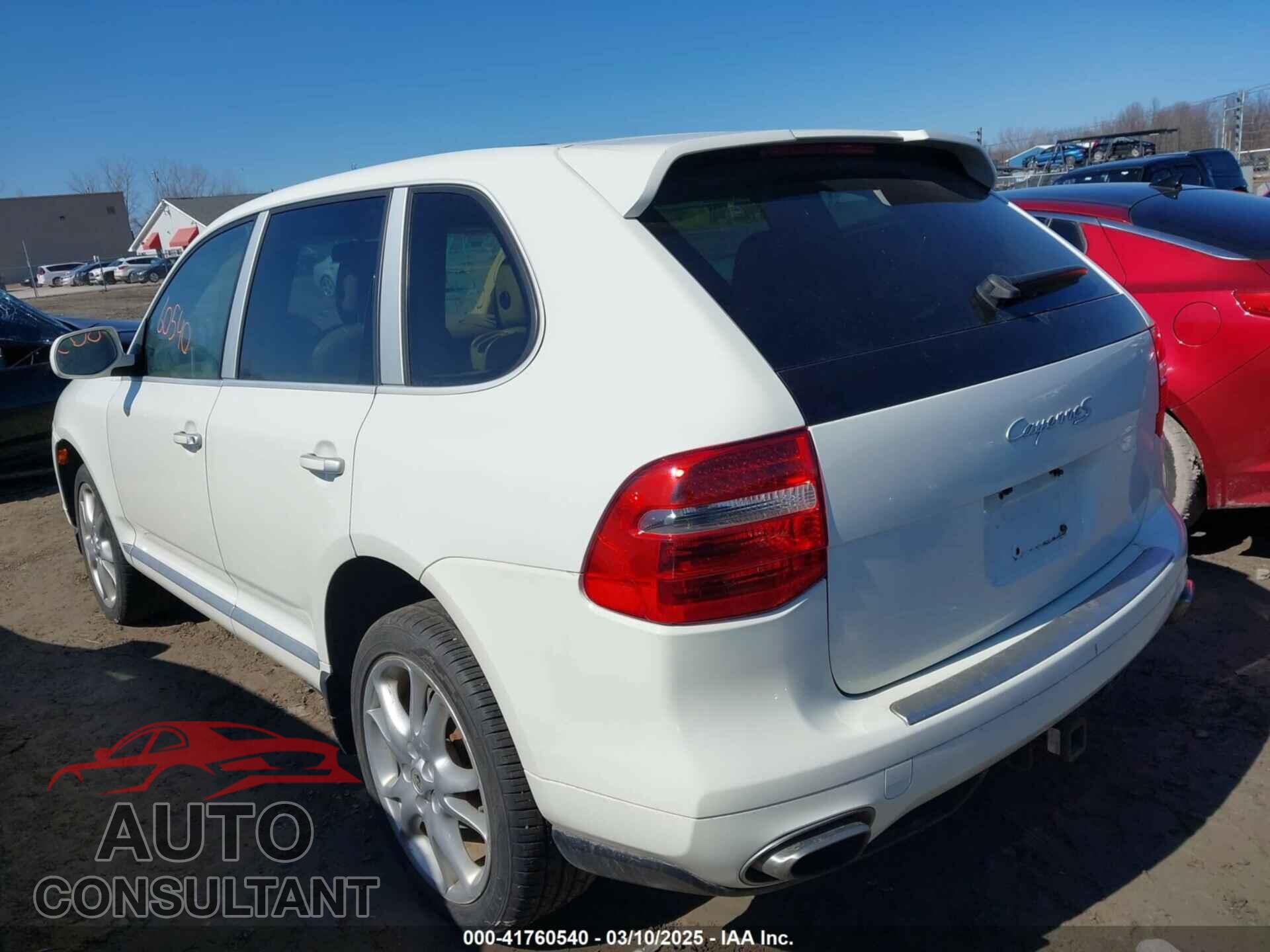PORSCHE CAYENNE 2009 - WP1AA29P19LA01150