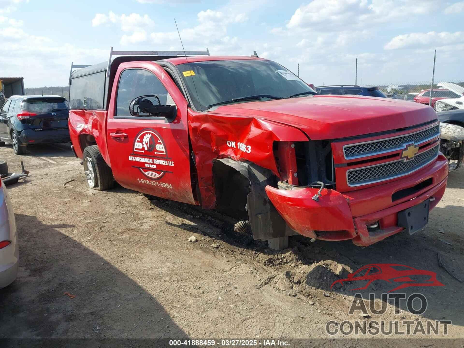 CHEVROLET SILVERADO 1500 2012 - 1GCRKSE75CZ250255