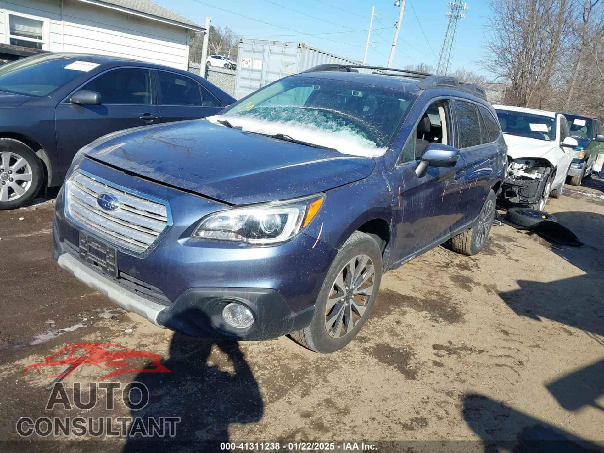 SUBARU OUTBACK 2016 - 4S4BSANC0G3242058