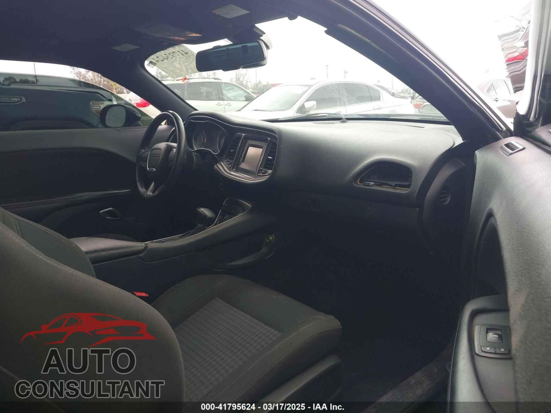 DODGE CHALLENGER 2016 - 2C3CDZAG9GH107527