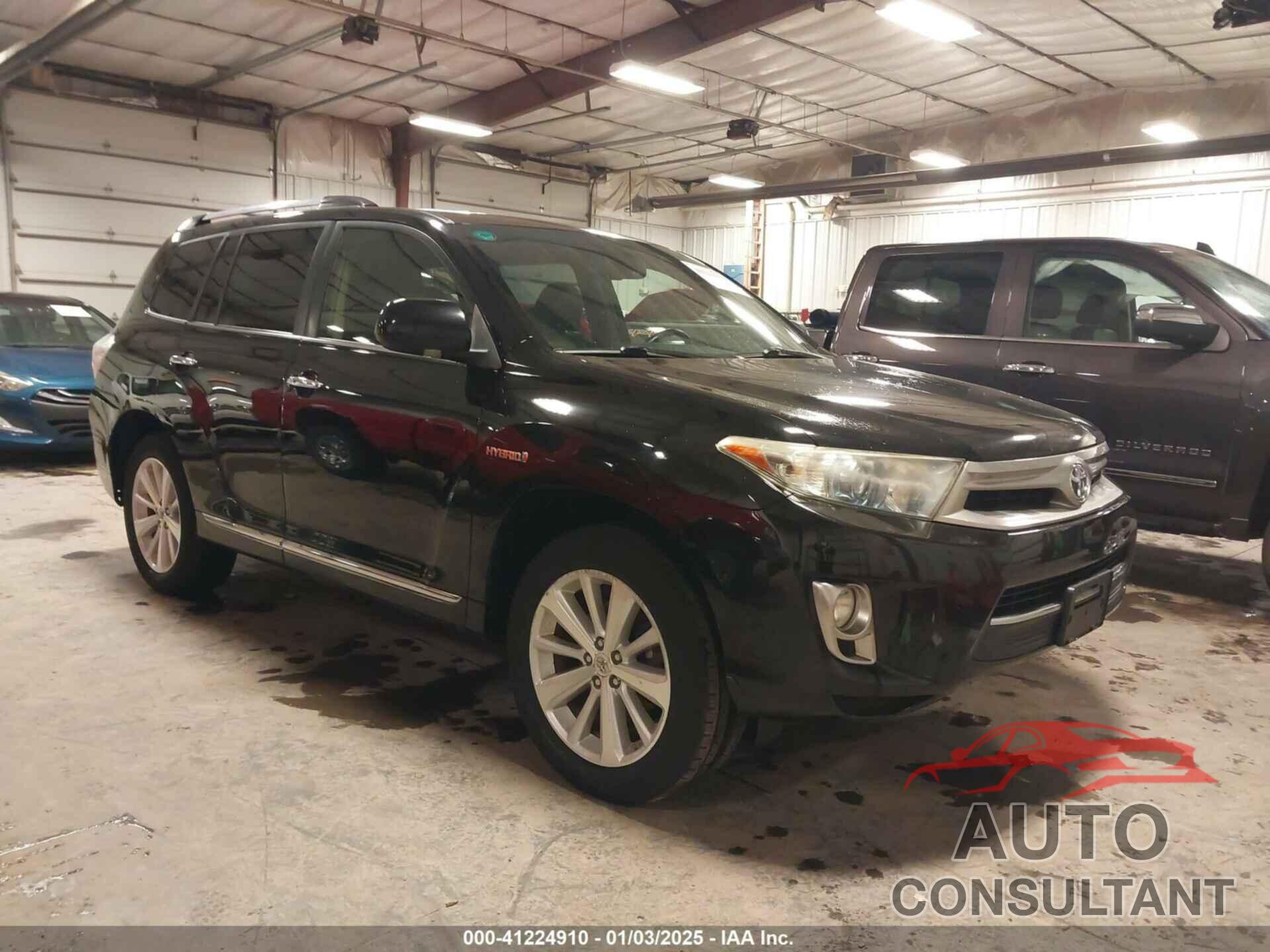 TOYOTA HIGHLANDER HYBRID 2012 - JTEDC3EH8C2009090