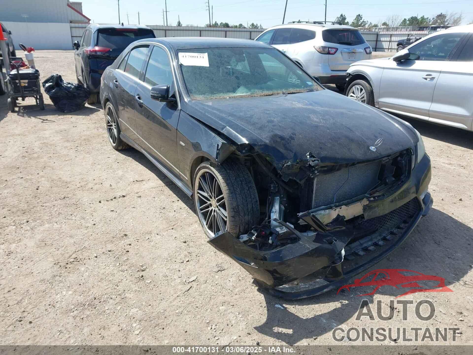 MERCEDES-BENZ E 350 2012 - WDDHF8JB2CA558307
