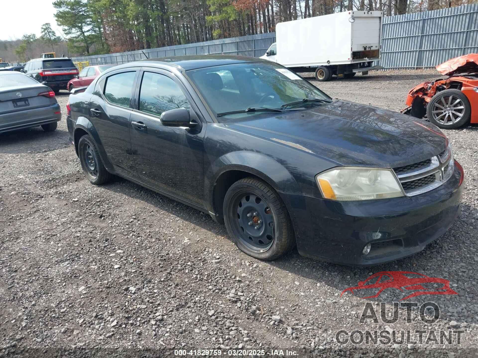 DODGE AVENGER 2011 - 1B3BD1FG2BN524118