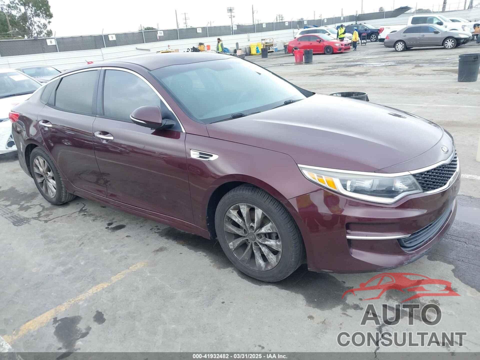 KIA OPTIMA 2016 - 5XXGT4L3XGG061299