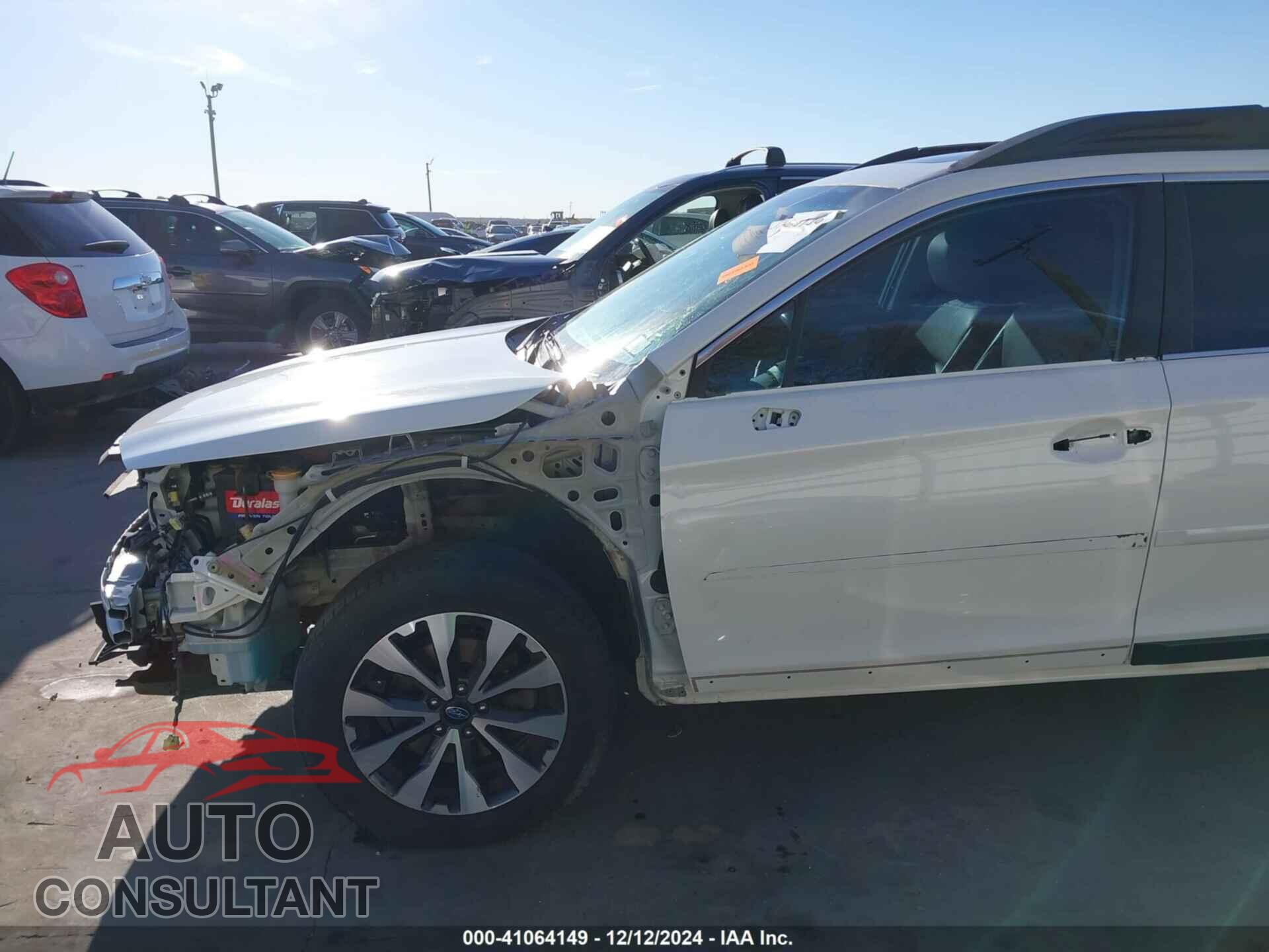 SUBARU OUTBACK 2017 - 4S4BSENC8H3382139