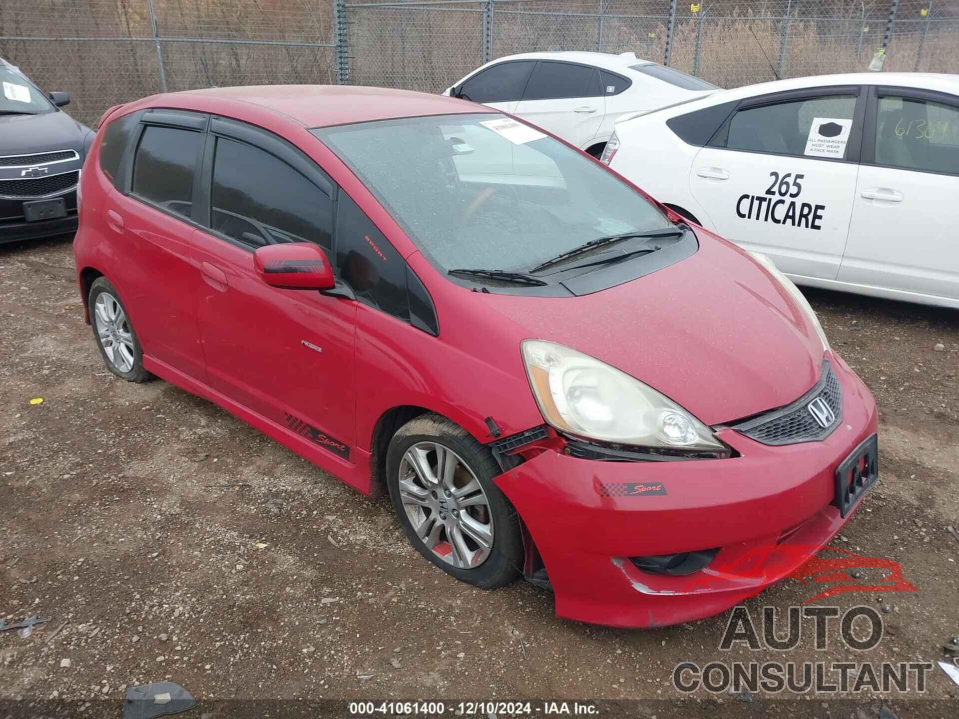 HONDA FIT 2009 - JHMGE88649S009730