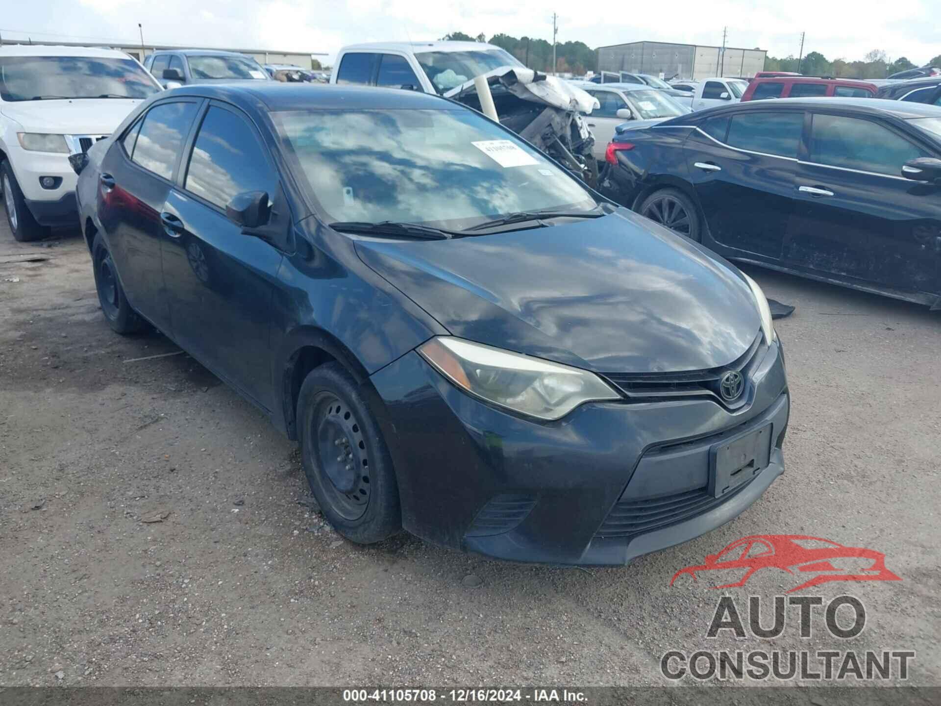 TOYOTA COROLLA 2014 - 5YFBURHE0EP146509