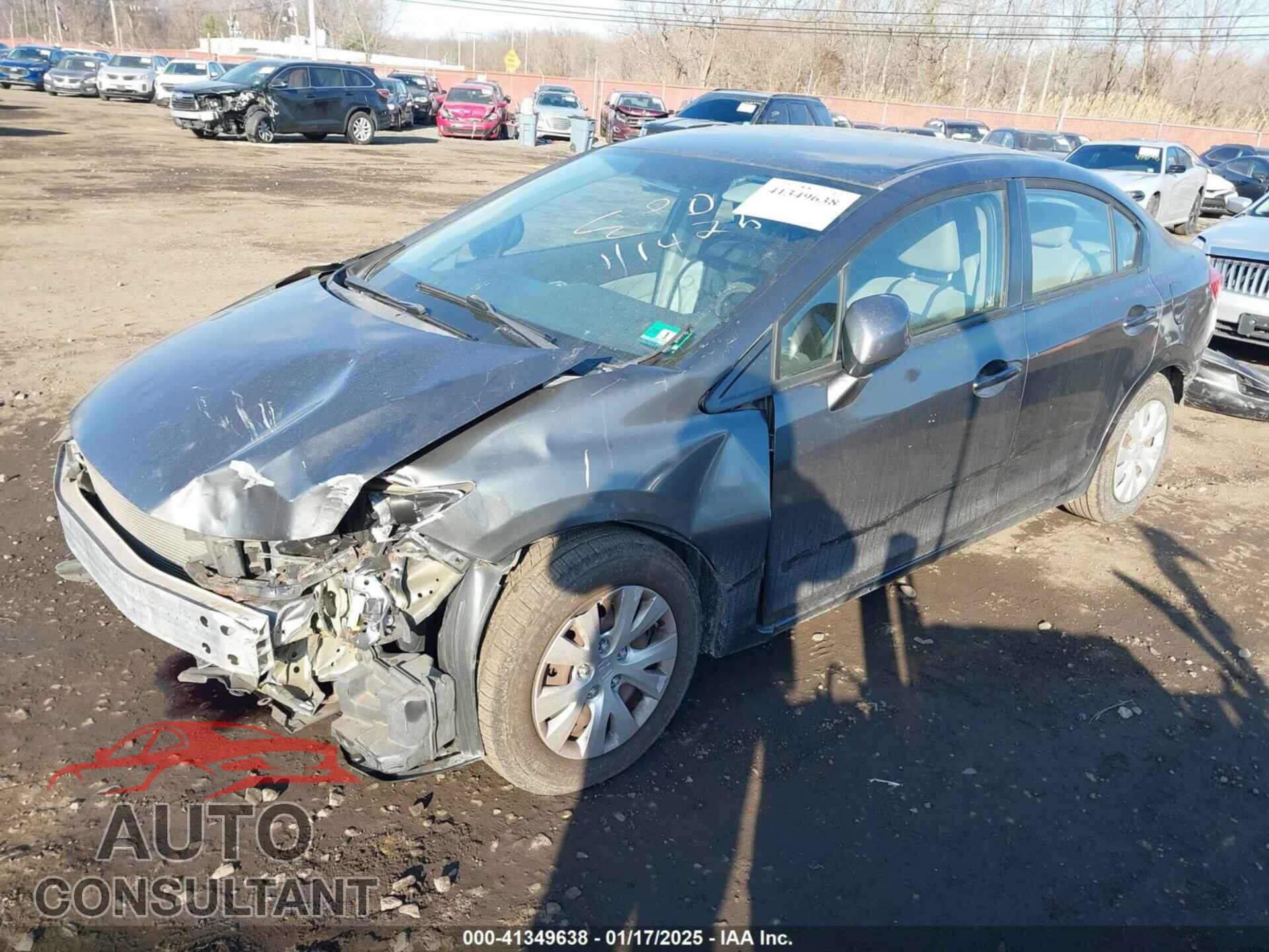 HONDA CIVIC SDN 2012 - 2HGFB2F57CH330657