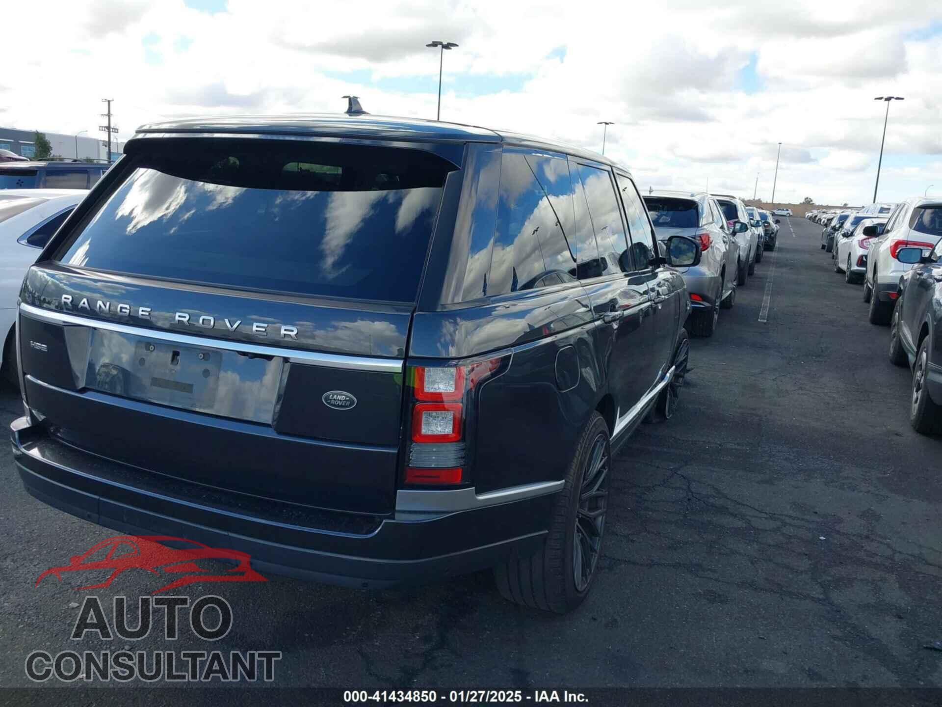 LAND ROVER RANGE ROVER 2016 - SALGS2VF1GA263547