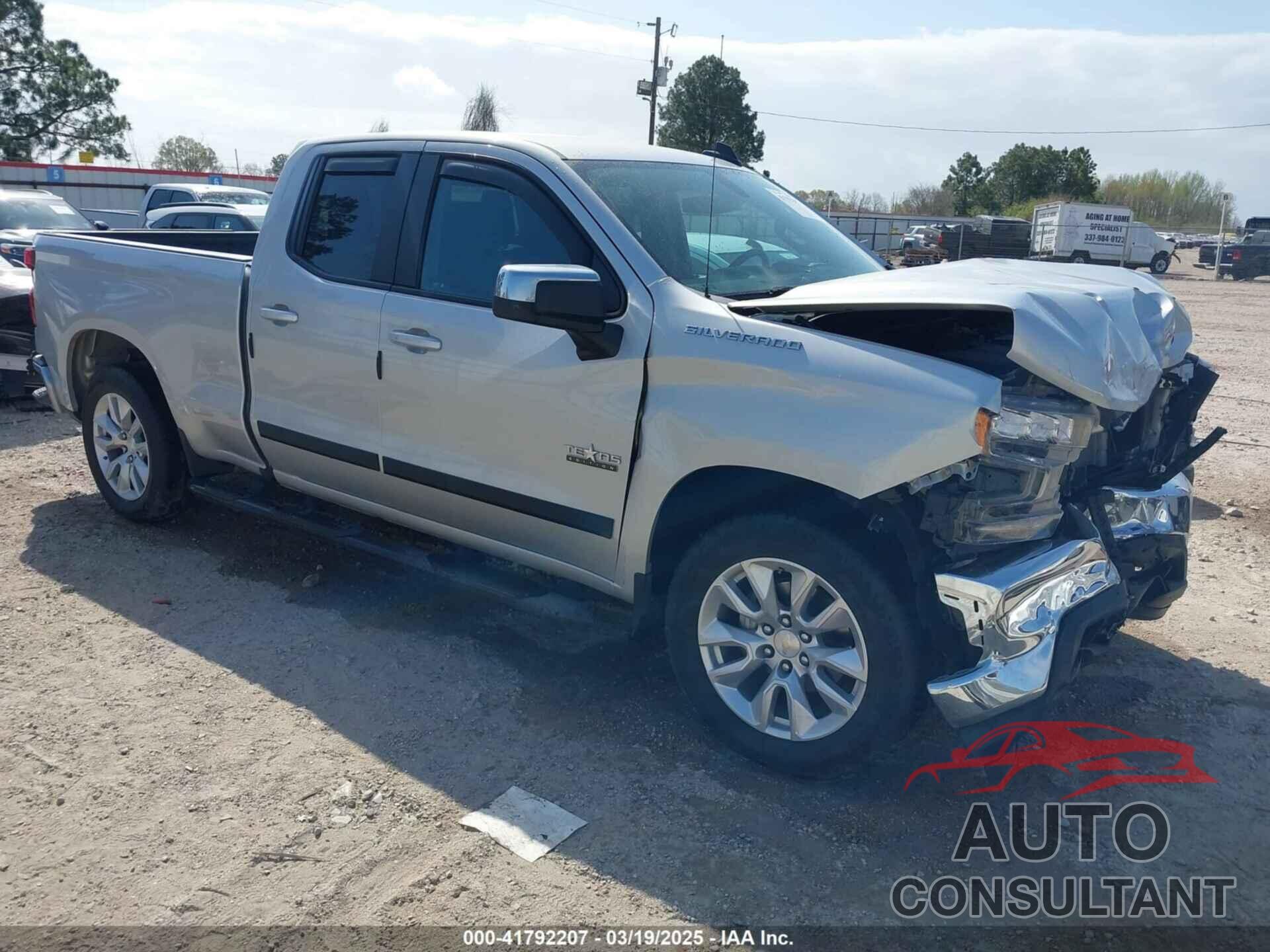CHEVROLET SILVERADO 1500 2020 - 1GCRWCED2LZ182514
