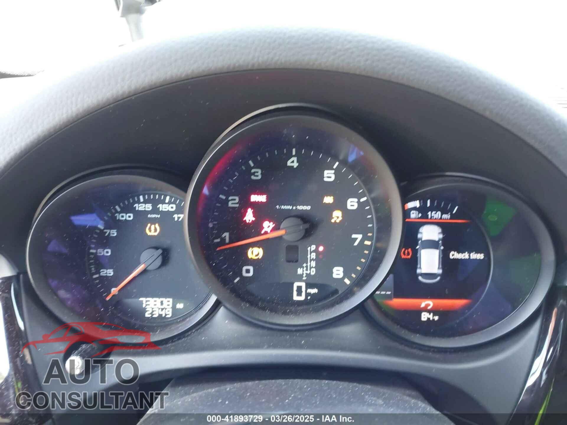 PORSCHE MACAN 2019 - WP1AA2A58KLB00807