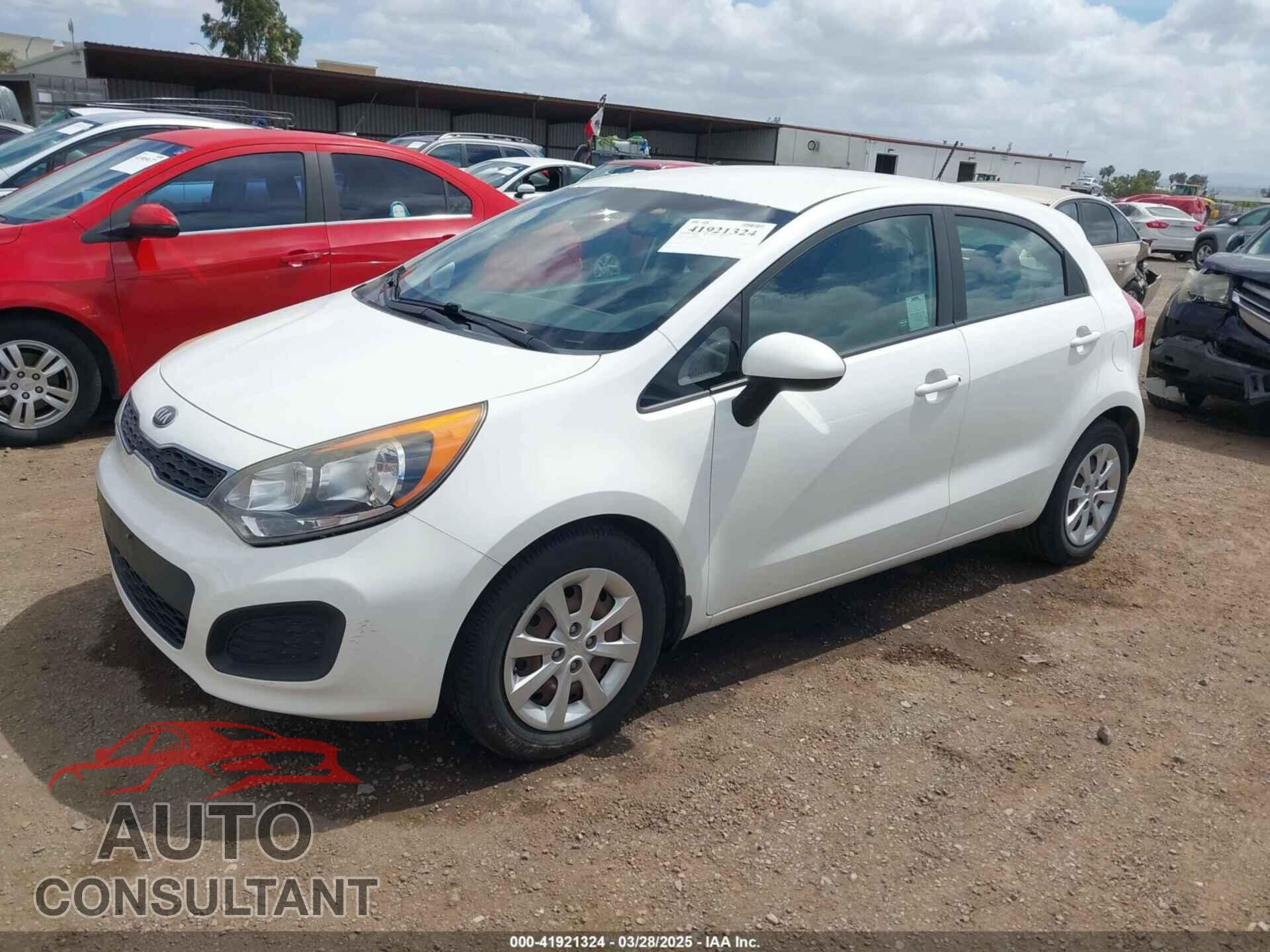 KIA RIO 2013 - KNADN5A38D6246867