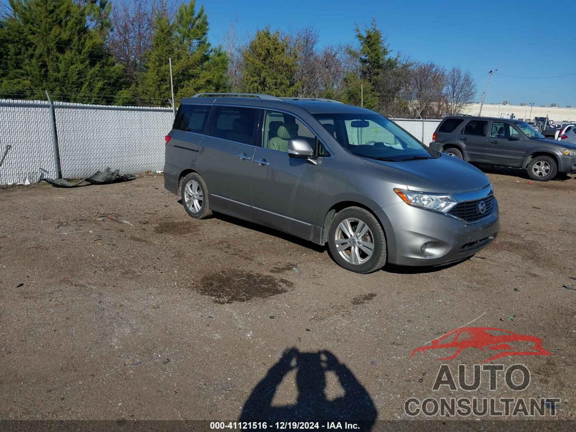 NISSAN QUEST 2012 - JN8AE2KPXC9044149