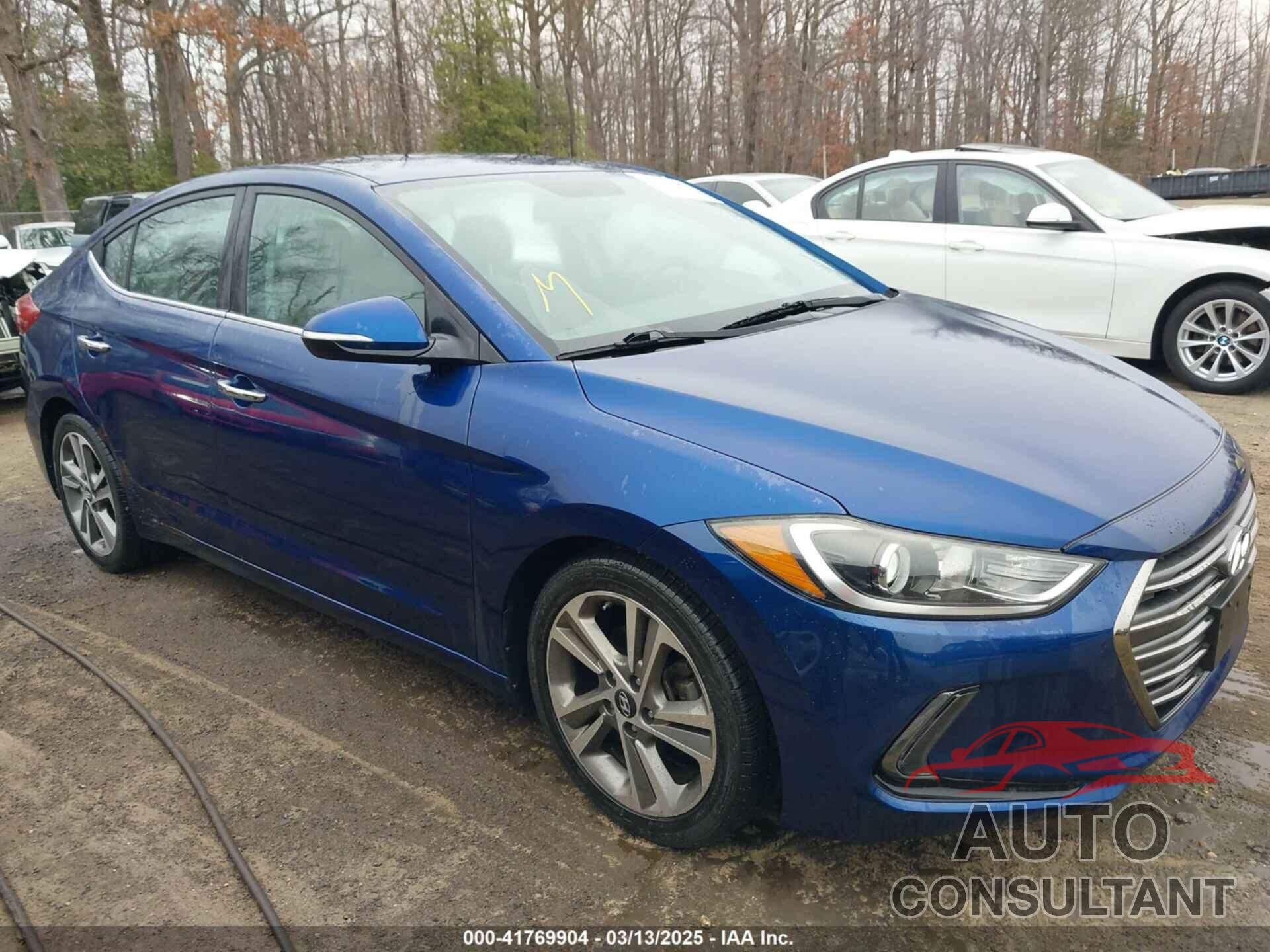HYUNDAI ELANTRA 2017 - 5NPD84LF7HH030287