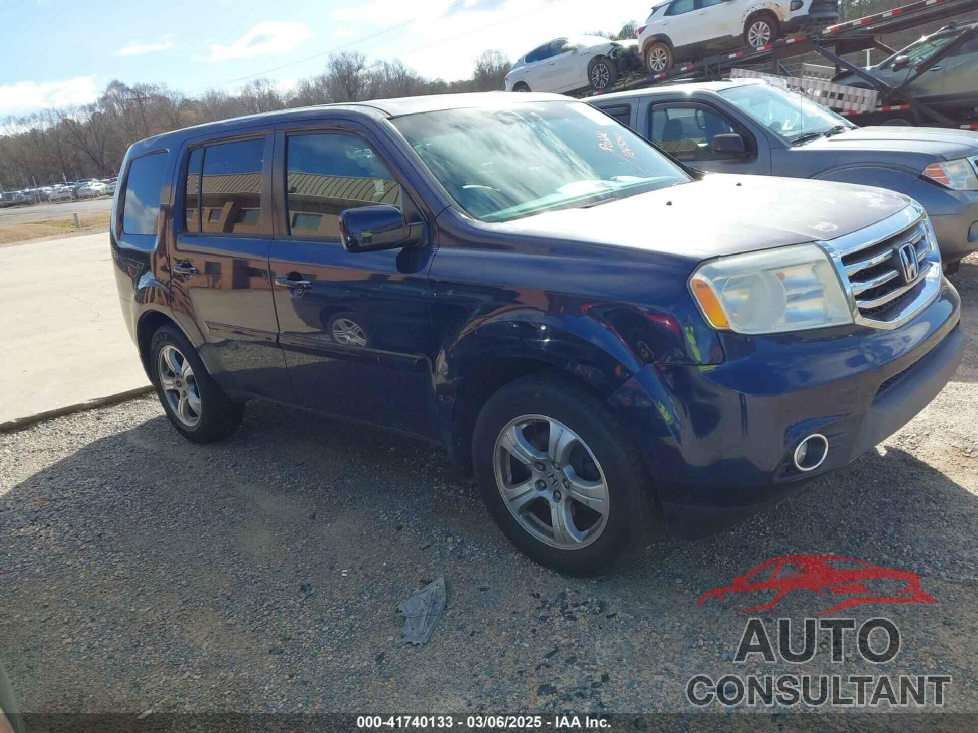 HONDA PILOT 2013 - 5FNYF4H56DB079349