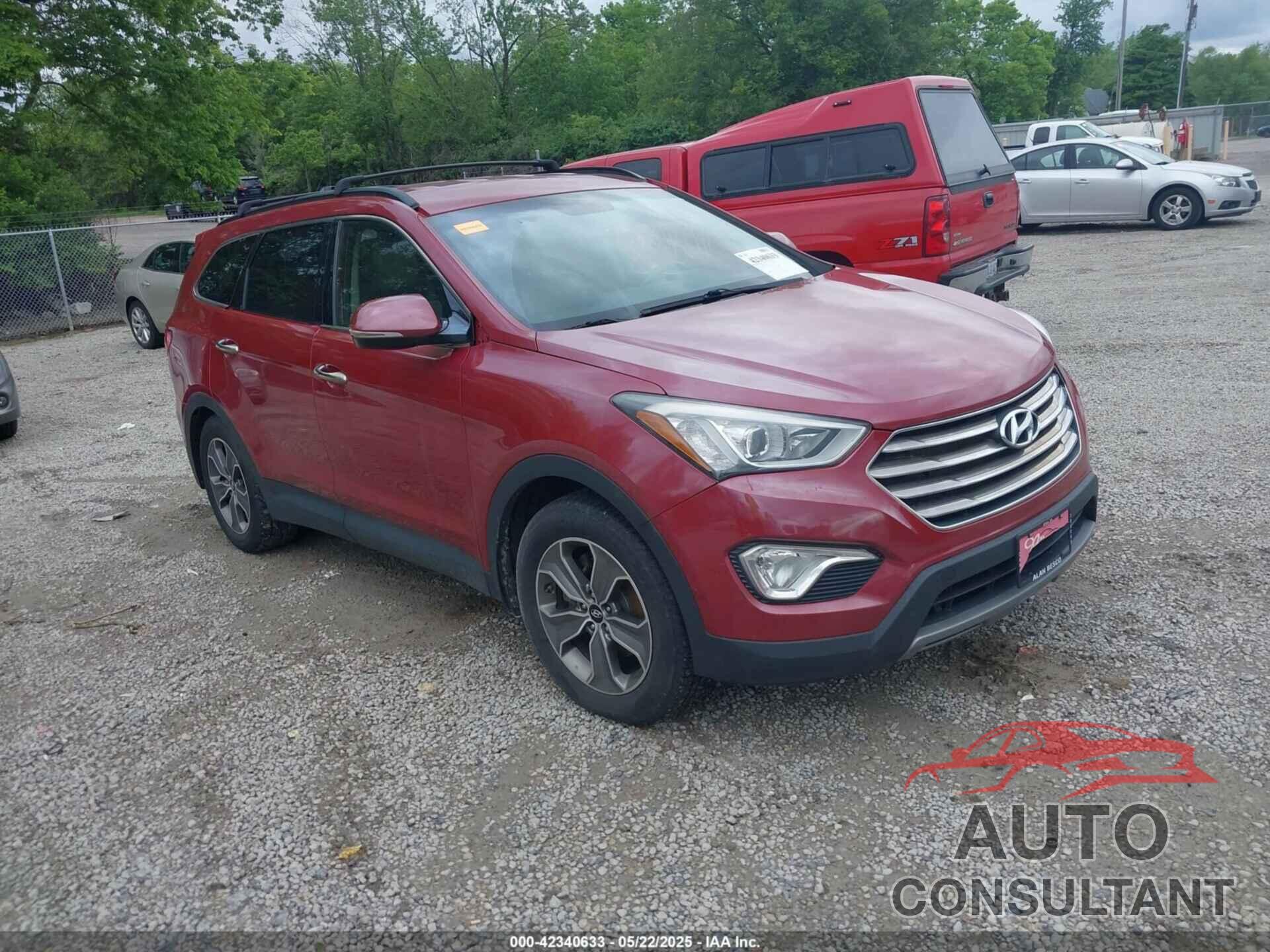 HYUNDAI SANTA FE 2013 - KM8SN4HF9DU025922