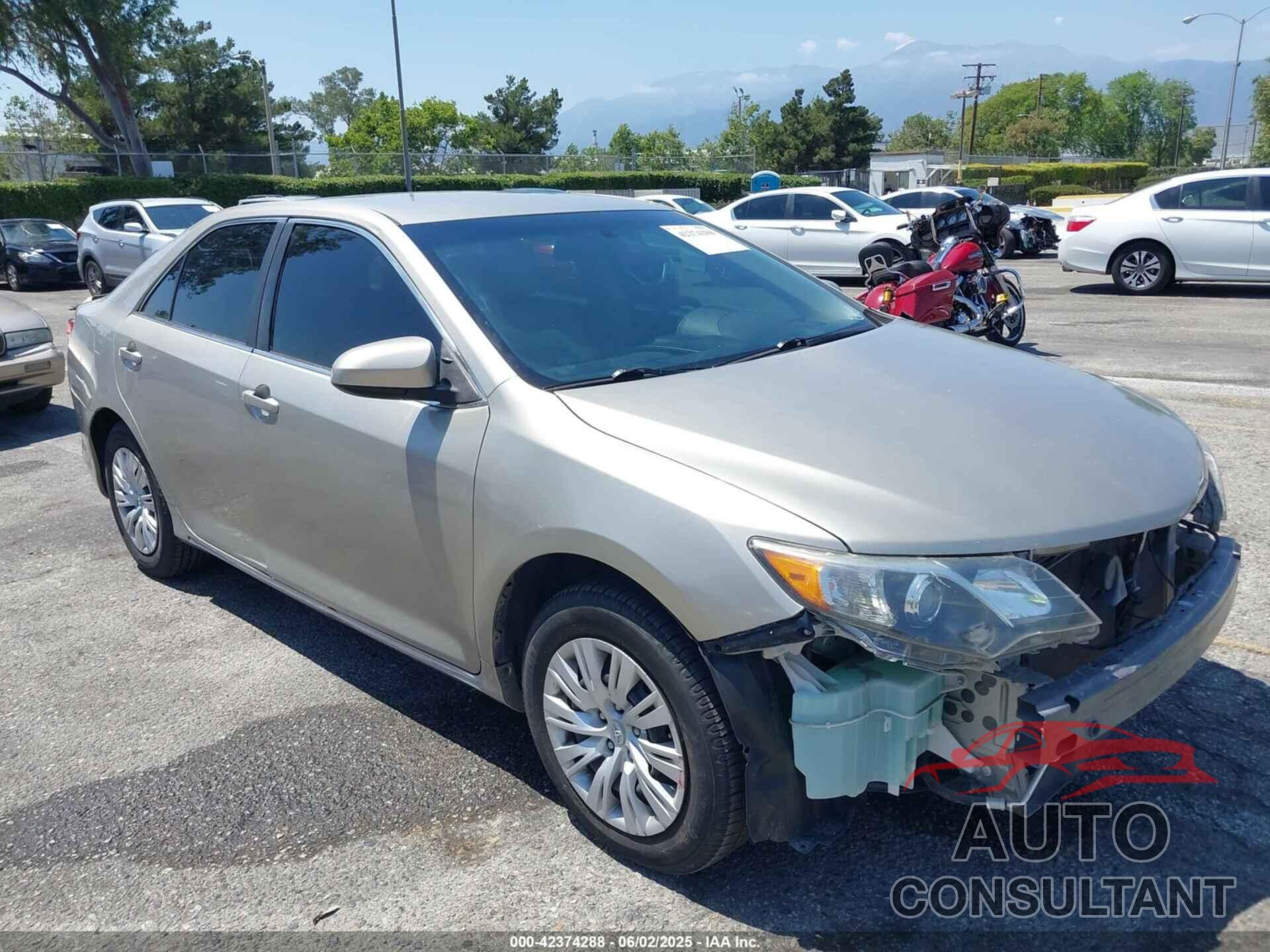 TOYOTA CAMRY 2013 - 4T4BF1FK0DR334017