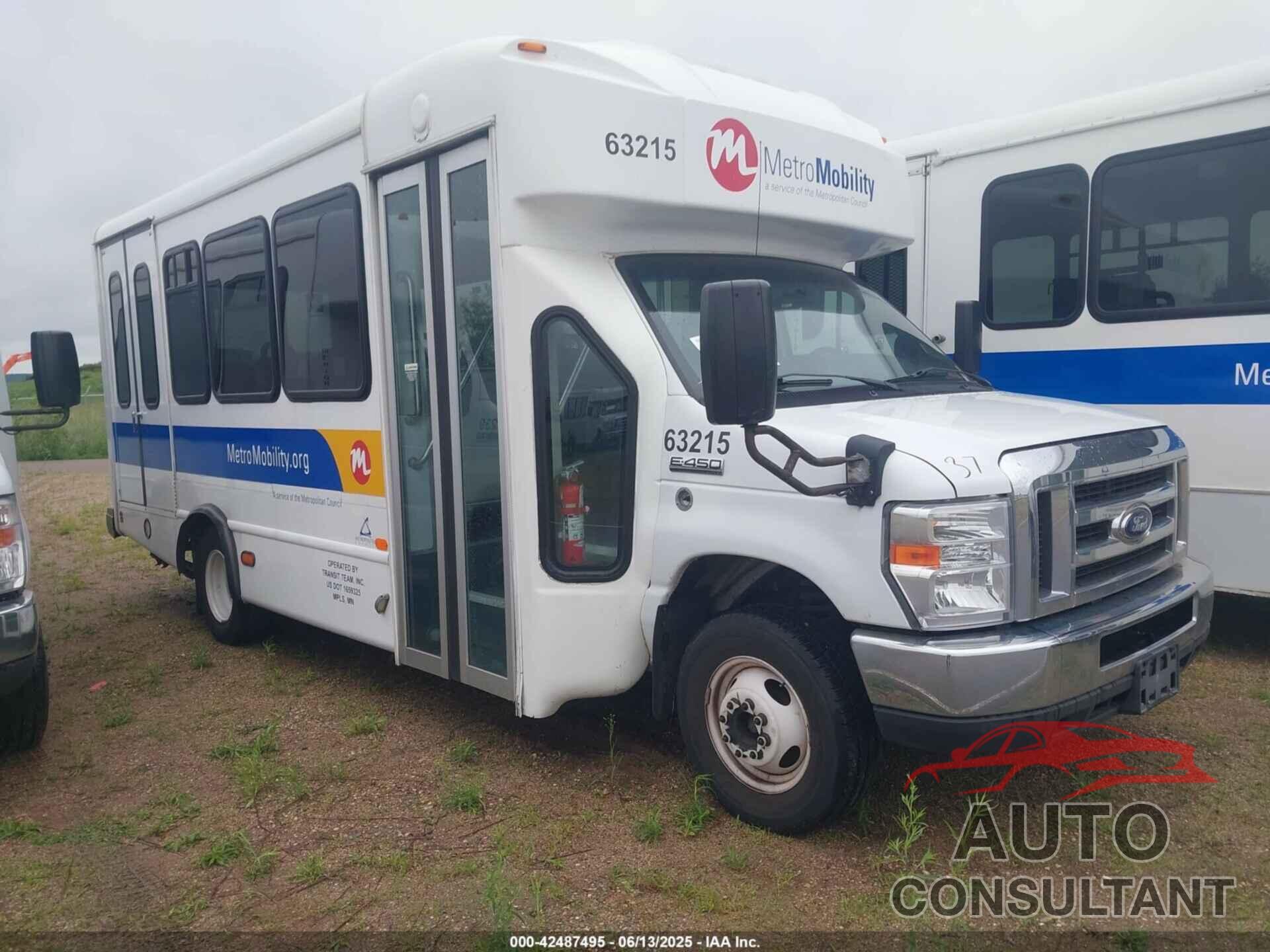 FORD E-450 CUTAWAY 2019 - 1FDFE4FS5KDC32029