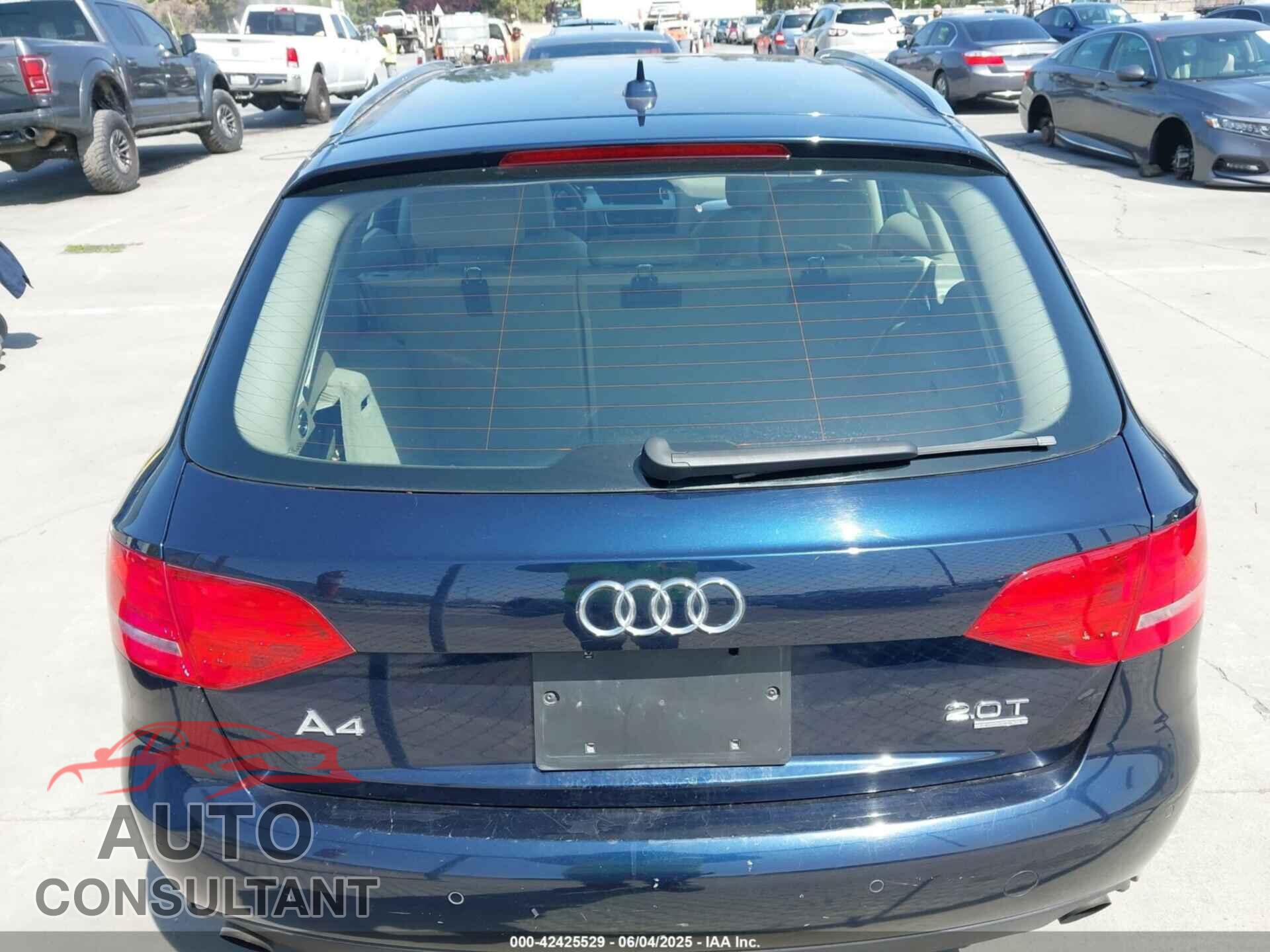 AUDI A4 2011 - WAUWFBFL1BA029765