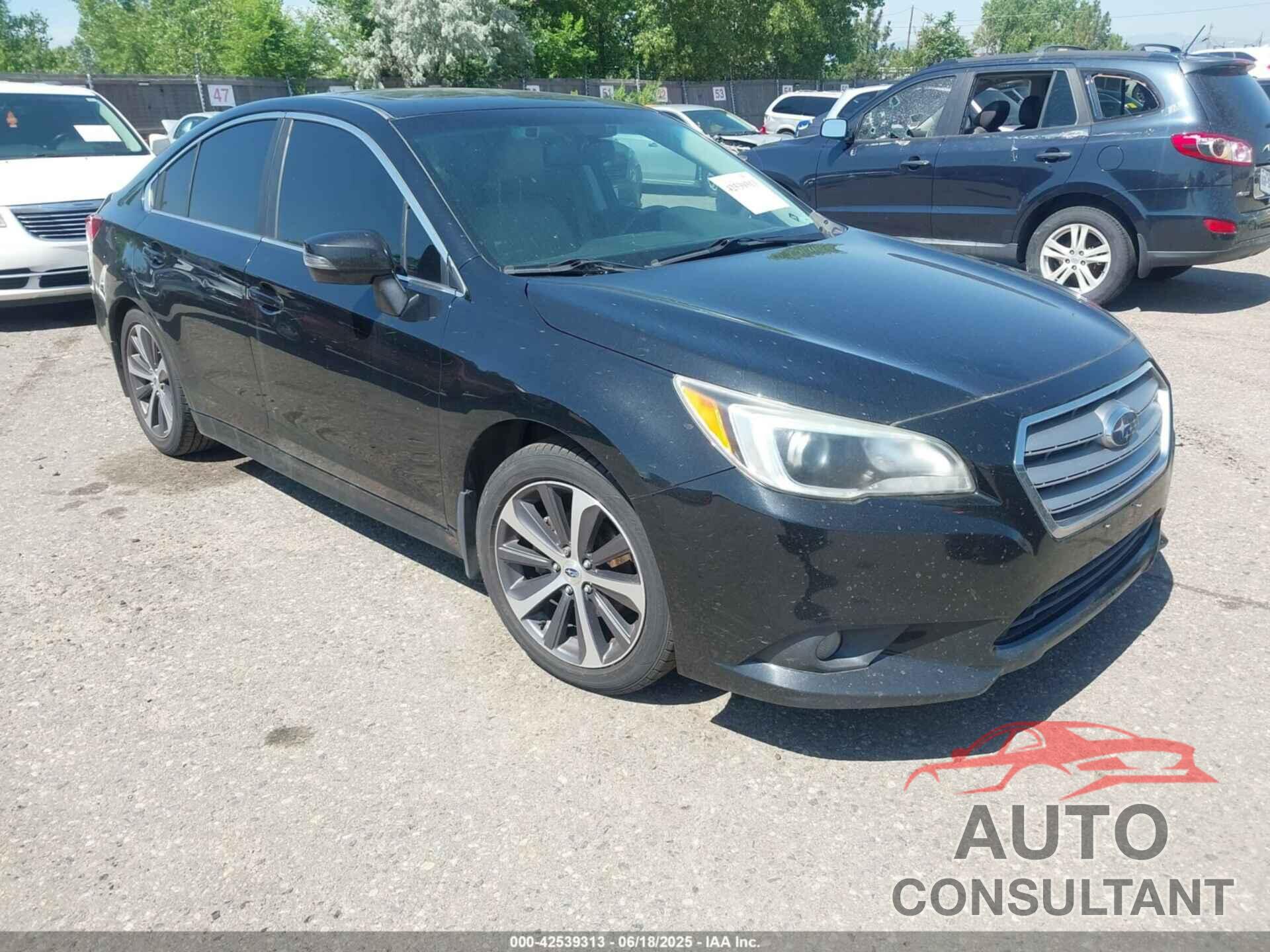 SUBARU LEGACY 2015 - 4S3BNBN60F3027709