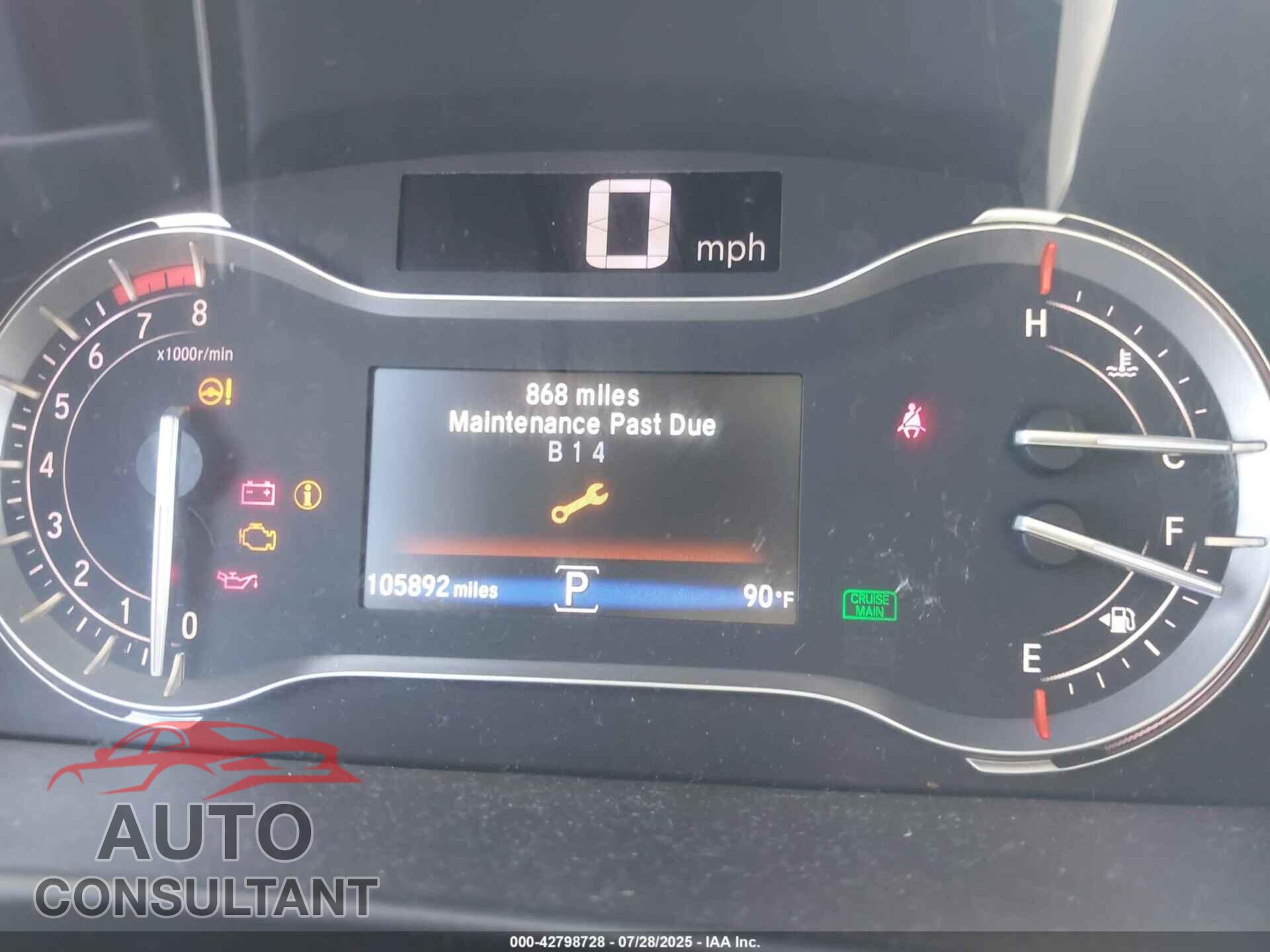 HONDA PILOT 2017 - 5FNYF5H38HB008227