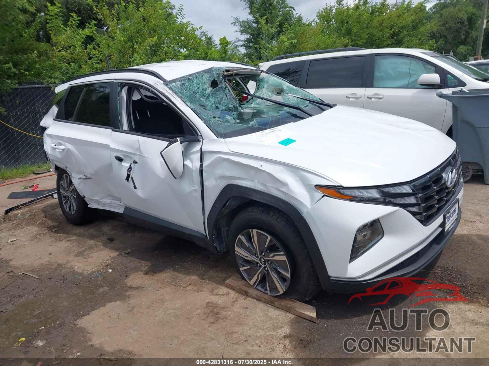 HYUNDAI TUCSON HYBRID 2022 - KM8JBCA11NU049873