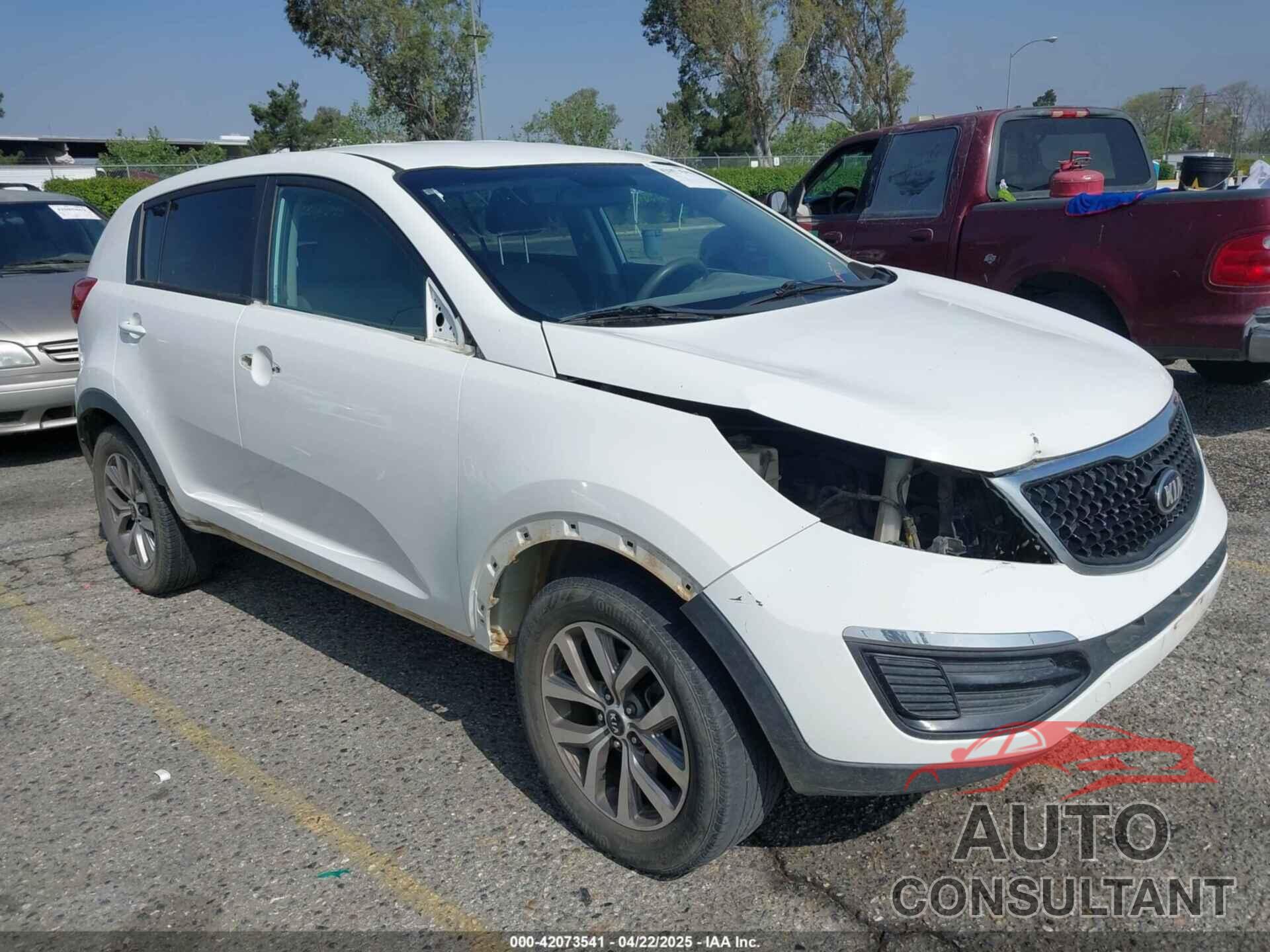 KIA SPORTAGE 2016 - KNDPB3AC6G7866774