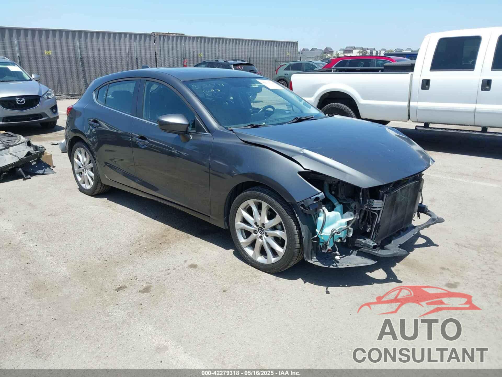 MAZDA MAZDA3 2015 - JM1BM1L36F1250323