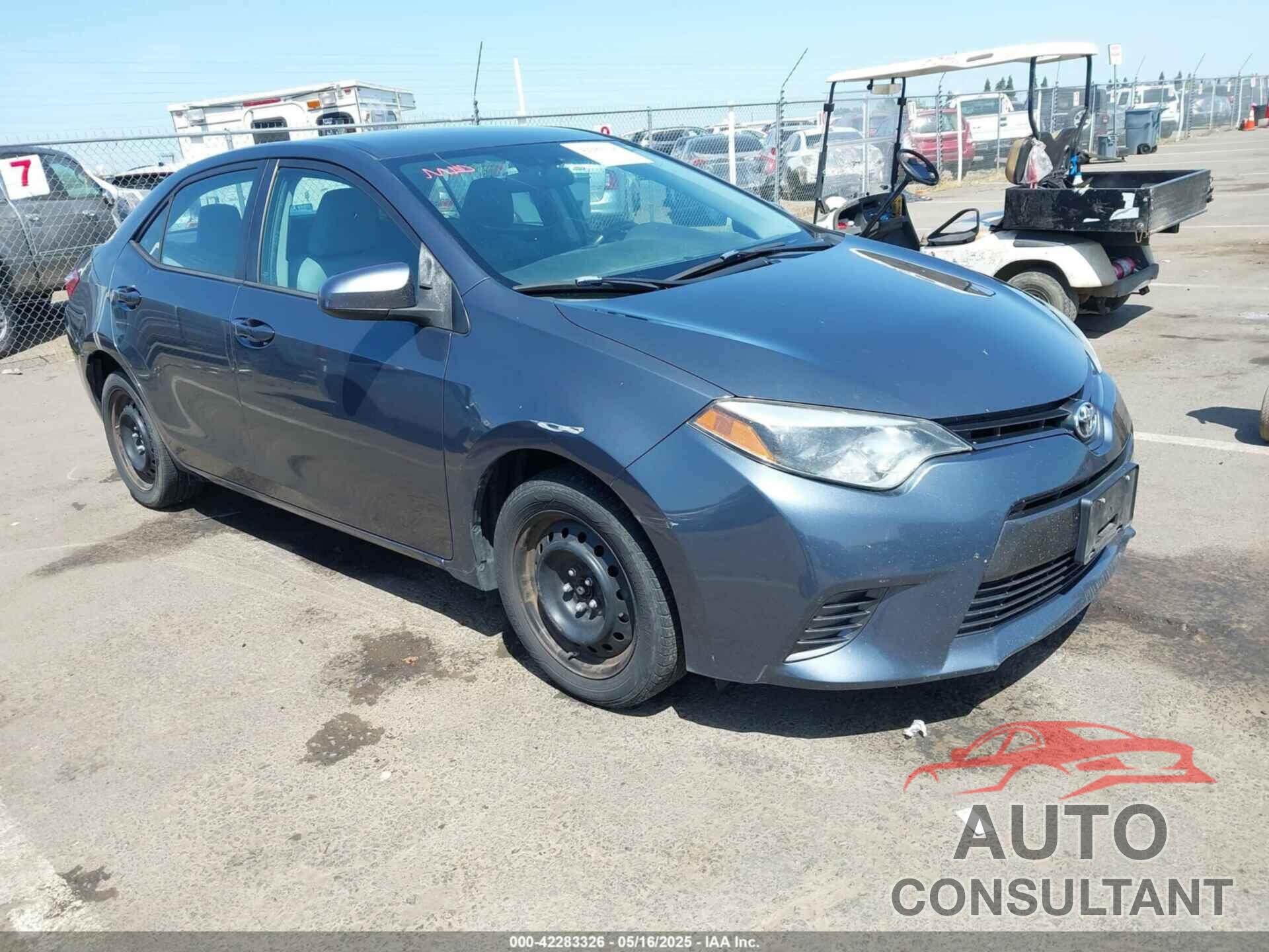 TOYOTA COROLLA 2016 - 5YFBURHE9GP389948