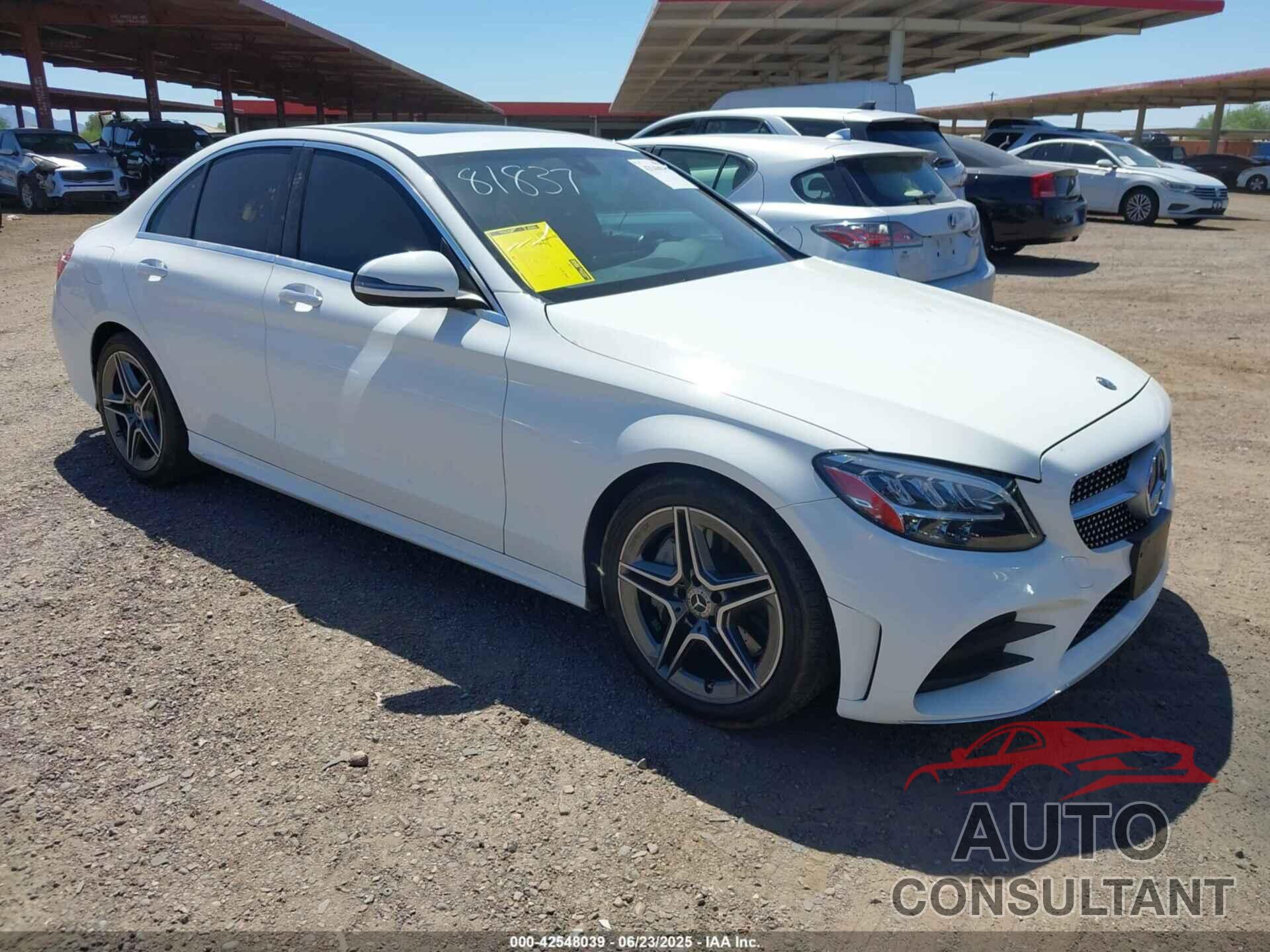 MERCEDES-BENZ C 300 2019 - 55SWF8DBXKU283545