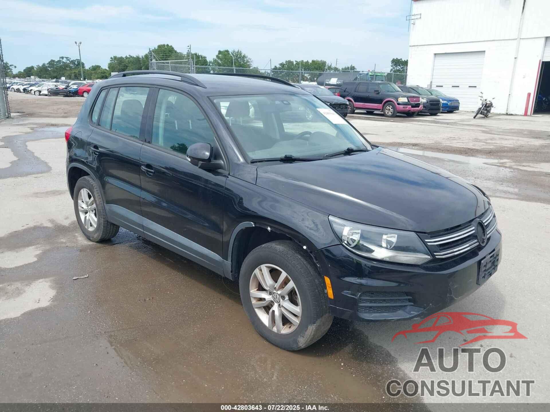 VOLKSWAGEN TIGUAN 2016 - WVGAV7AX1GW521967