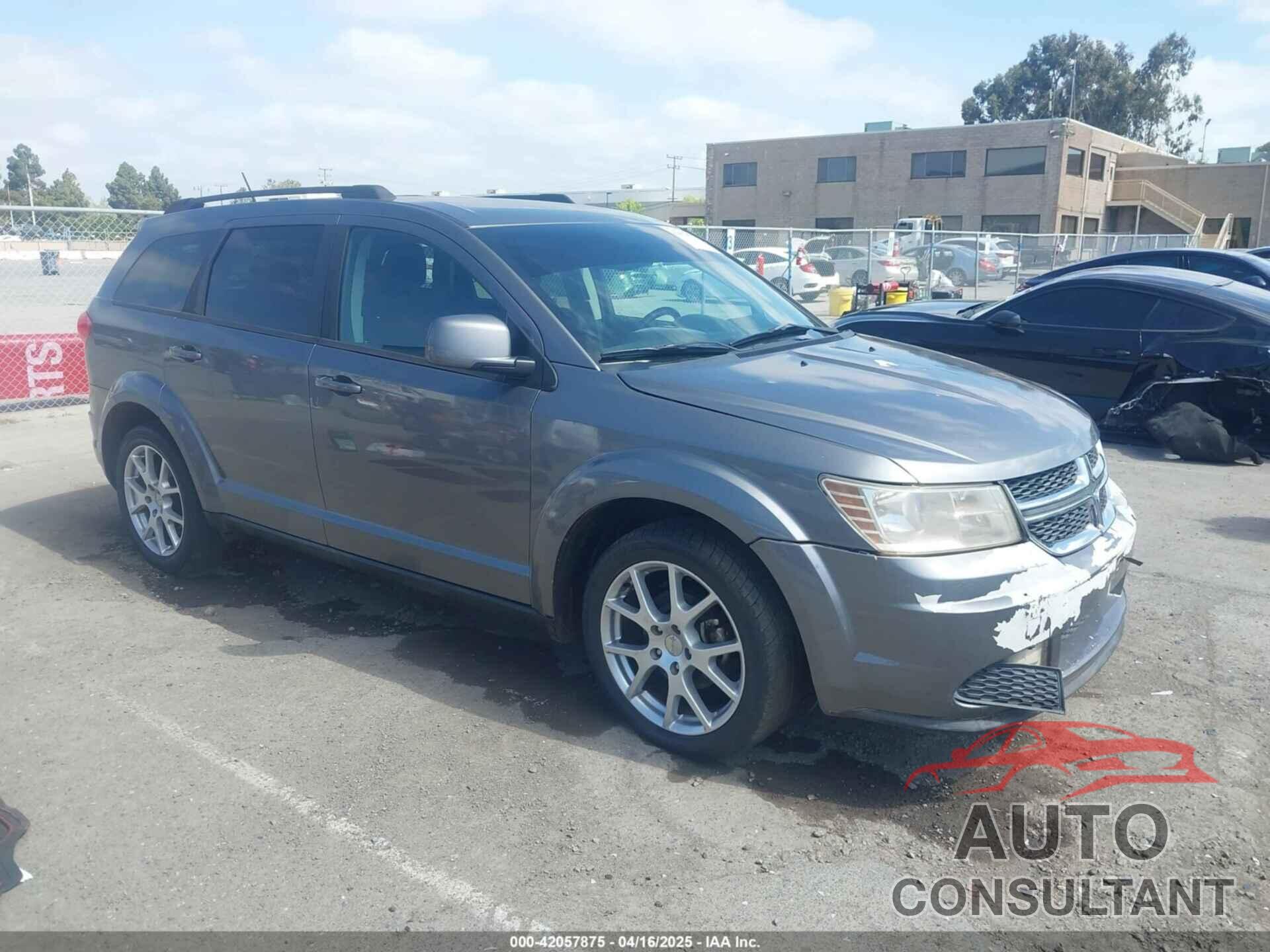 DODGE JOURNEY 2012 - 3C4PDCBG2CT184721